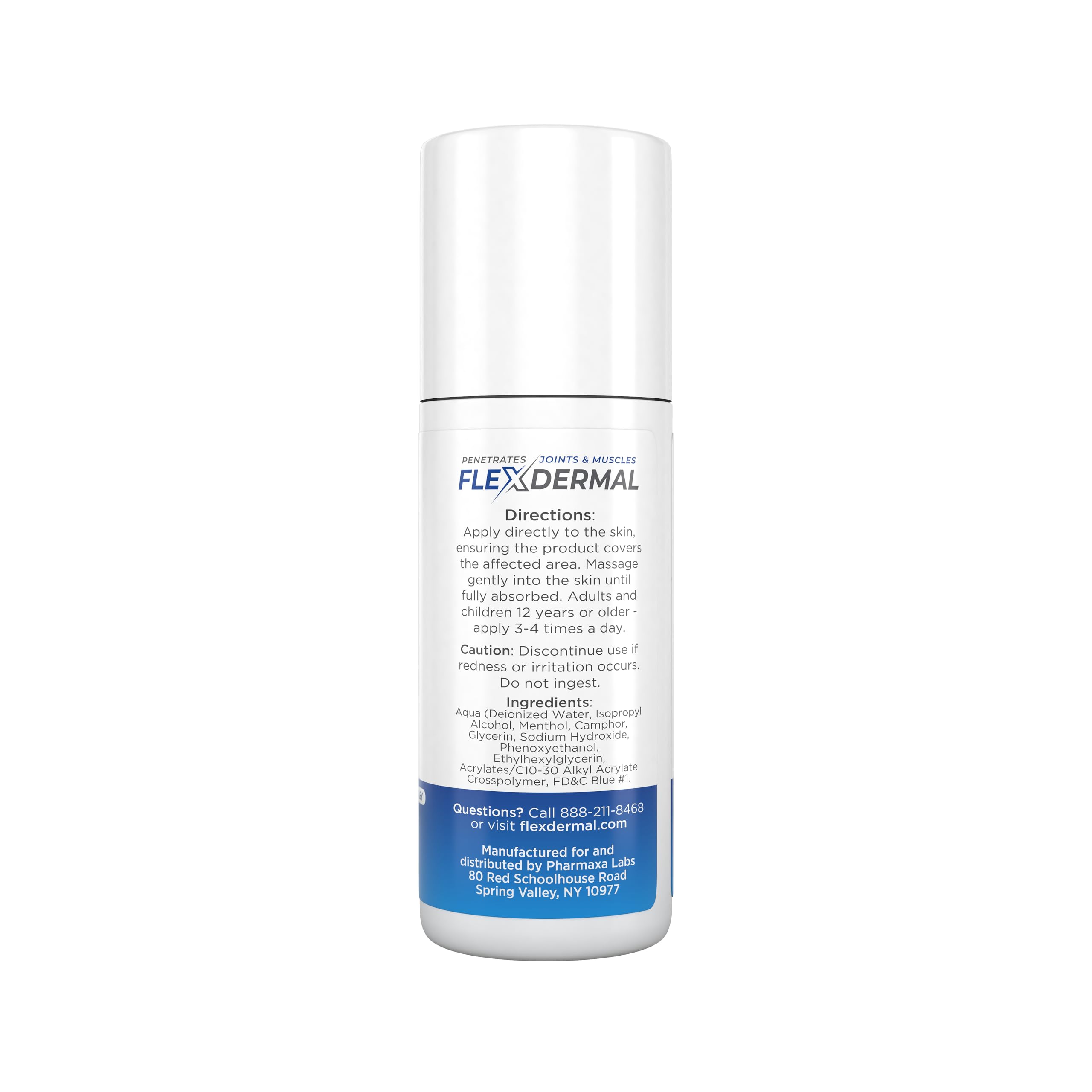 Flexdermal Topical Joint Relief Cream - Relieves Minor Aches and Discomfort in Muscles & Joints - Promotes Comfort, Mobility & Flexibility - Contains Menthol - Roll-On Gel - 3 fl oz (Pack of 1) Flexdermal Au supplements