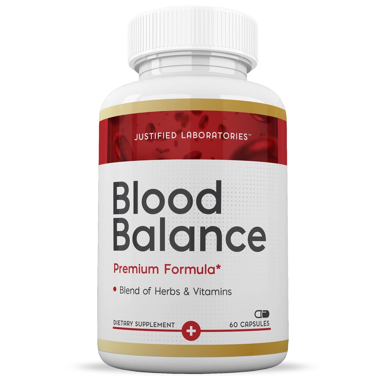(3 Pack) Blood Balance Advanced Formula 688MG Supplement Pills 180 Capsules Justified Laboratories Au supplements