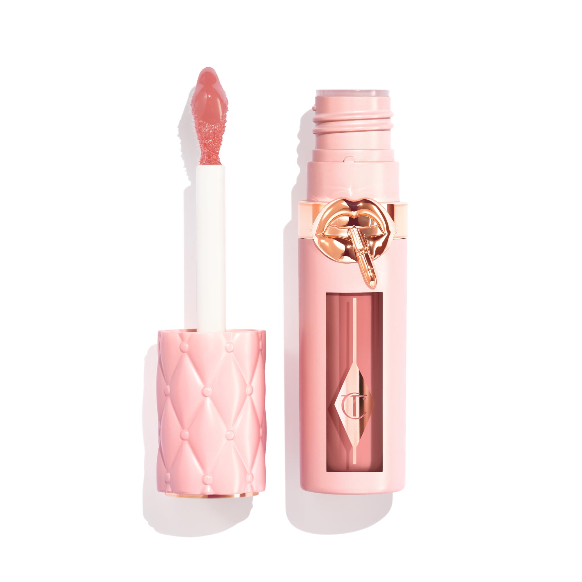 Charlotte Tilbury Pillow Talk Plumpgasm Lip Gloss - Hydrating Lip Plumper with Hyaluronic Acid & Plumpgasm Heat + Ice Technology for Juicy, Glossy Fullness - Fair/Medium Charlotte Tilbury Au supplements