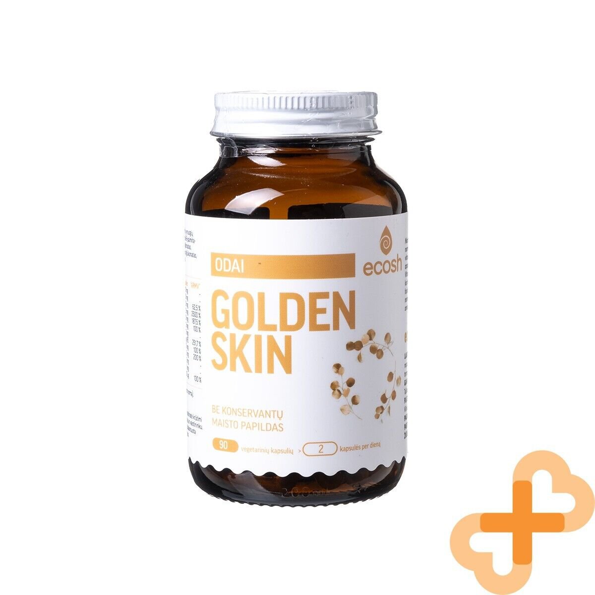 ECOSH GOLDEN Skin 90 Capsules Supplement For Skin and Normal Pigmentation ECOSH Au supplements