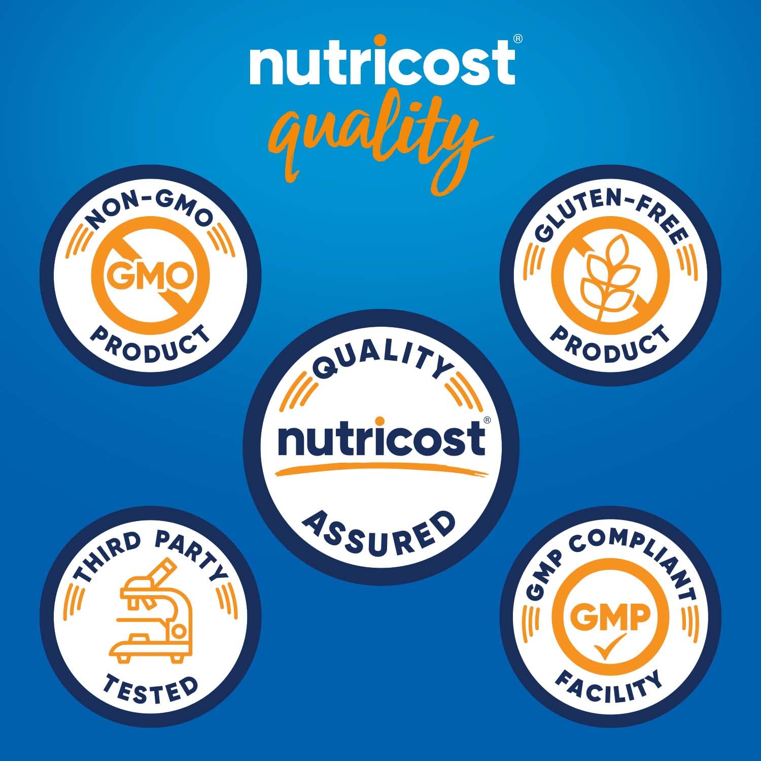 Nutricost Casein Protein Powder 2lb Vanilla - Micellar Casein, Gluten Free, Non-GMO Nutricost Au supplements