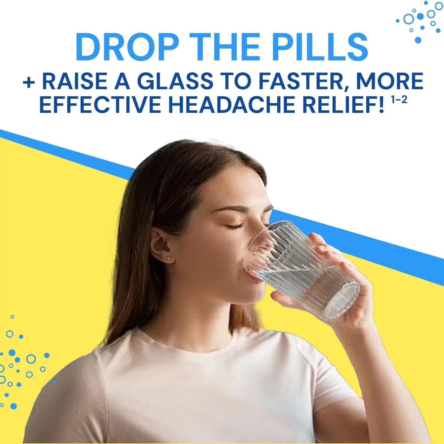 Blowfish for Headaches | Maximum Strength Effervescent Pain Relief Tablets – Treats Headaches Fast, 2X Faster Than Pills – Lemon Flavor (2 Pack) Blowfish Au supplements
