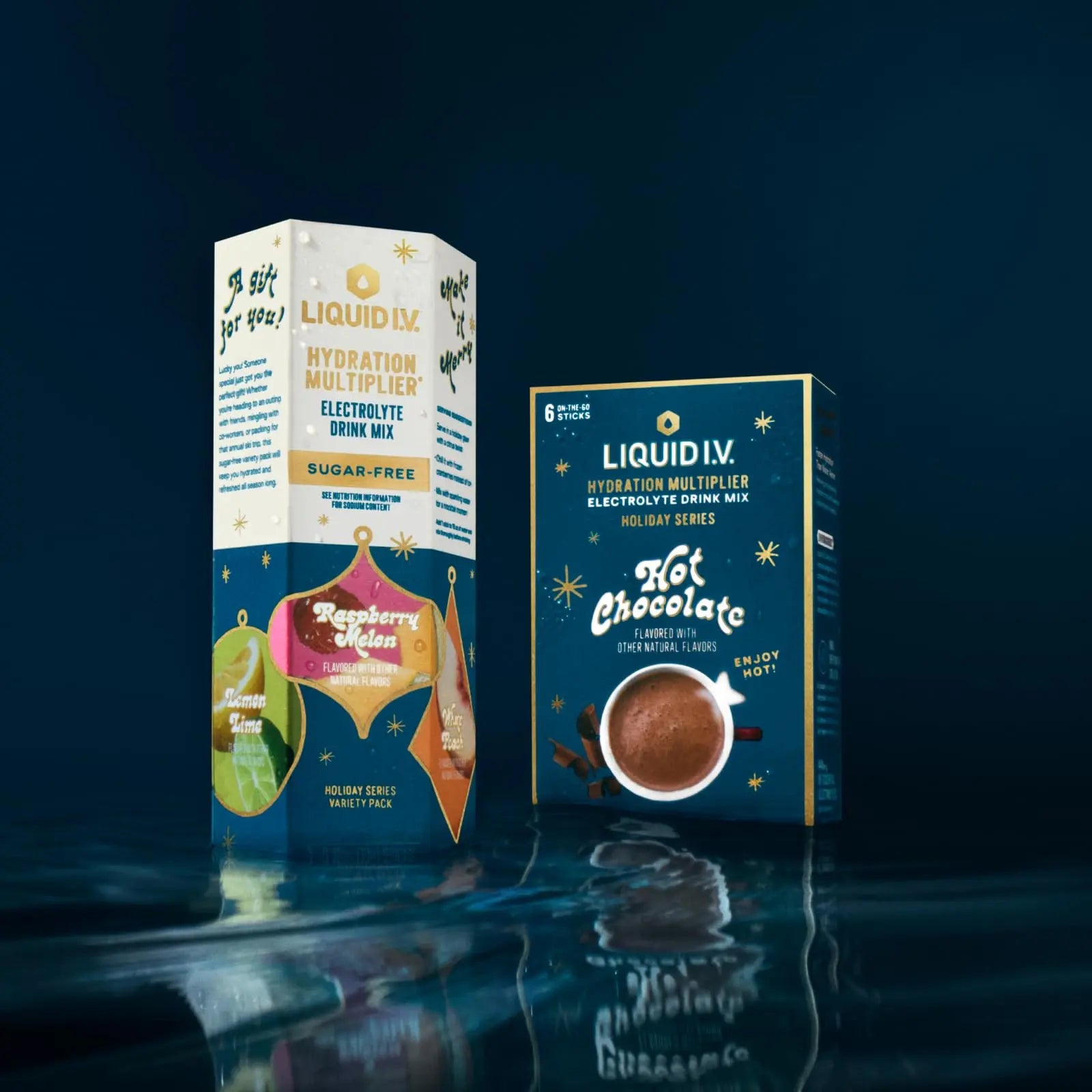 Liquid I.V.® Hydration Multiplier Hot Chocolate | Limited Edition Electrolyte Powder Drink | 2 Pack (12 Servings) Liquid I.V. Au supplements