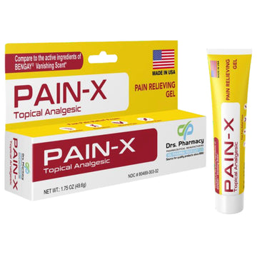 Drs. Pharmacy Pain-X Menthol Cream – Targeted Muscle & Joint Relief – 1.75 oz, Made in USA Drs. Pharmacy Au supplements