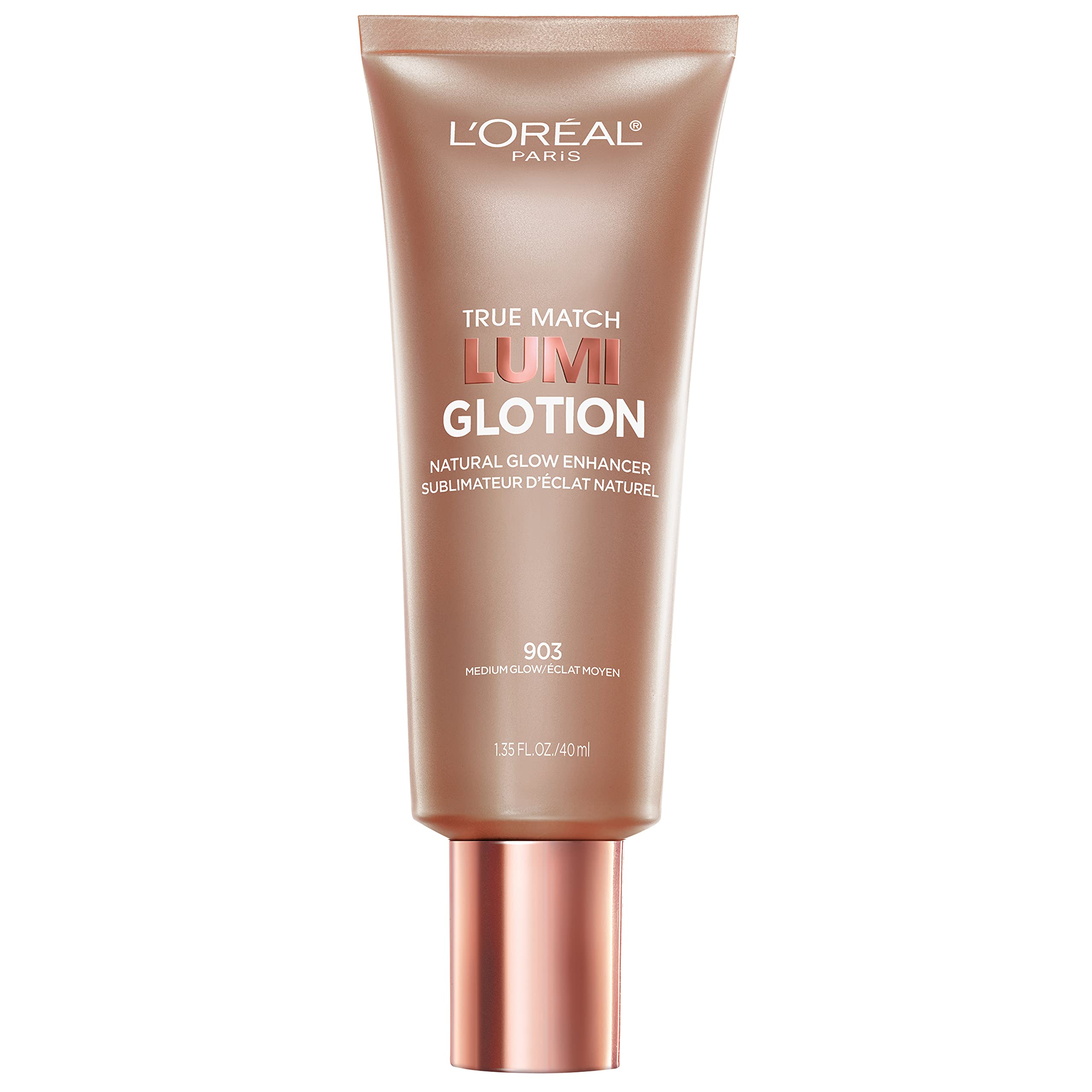L'Oreal Paris Makeup True Match Lumi Glotion, Natural Glow Enhancer, Illuminator Highlighter, Bronzing Drops For a Sun-Kissed Glow, 903 Medium L'Oreal Paris Au supplements