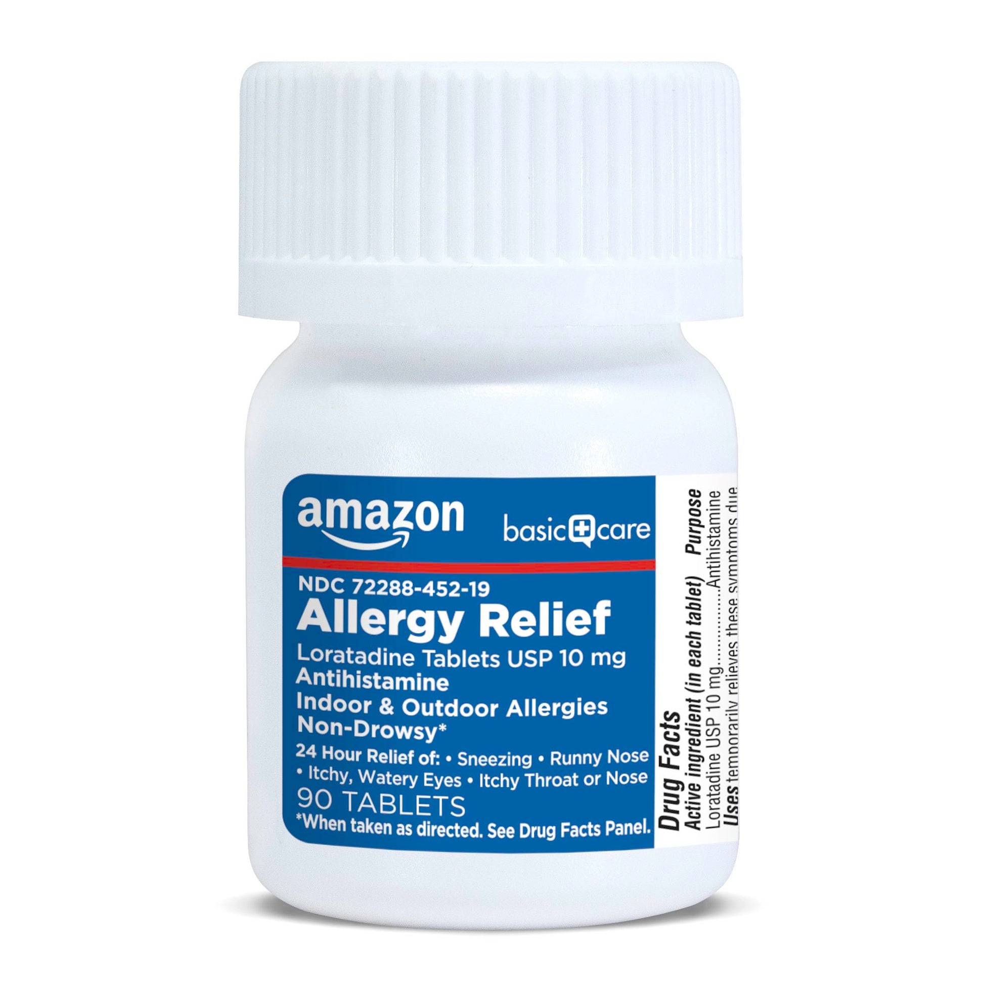 Amazon Basic Care Allergy Relief Loratadine Tablets 10 mg, 90 Count Amazon Basic Care Au supplements