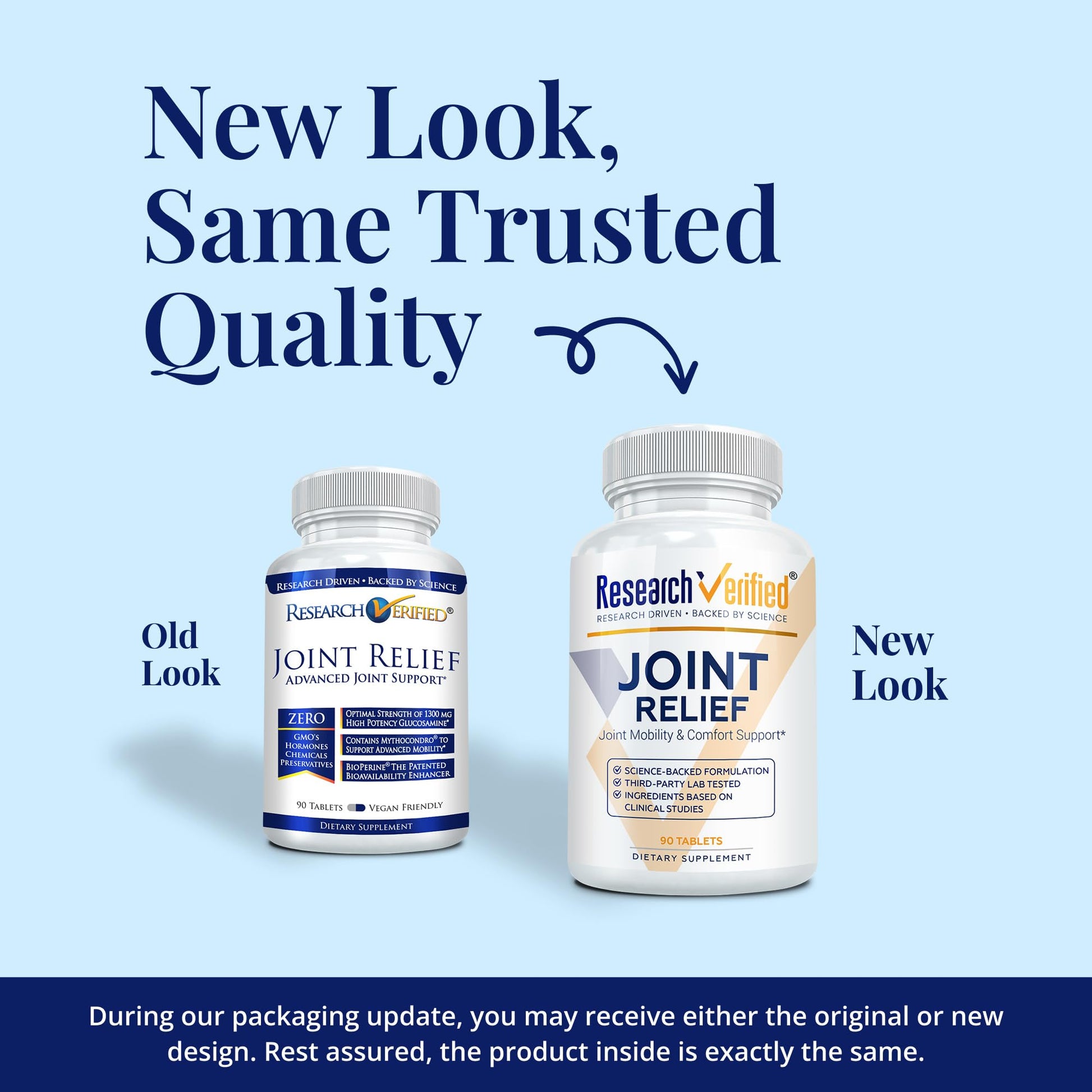 Research Verified Joint Support - Glucosamine, MSM, Turmeric, Boswellia, BioPerine - Vegan - 90 Capsules - 1 Month Supply Research Verified Au supplements
