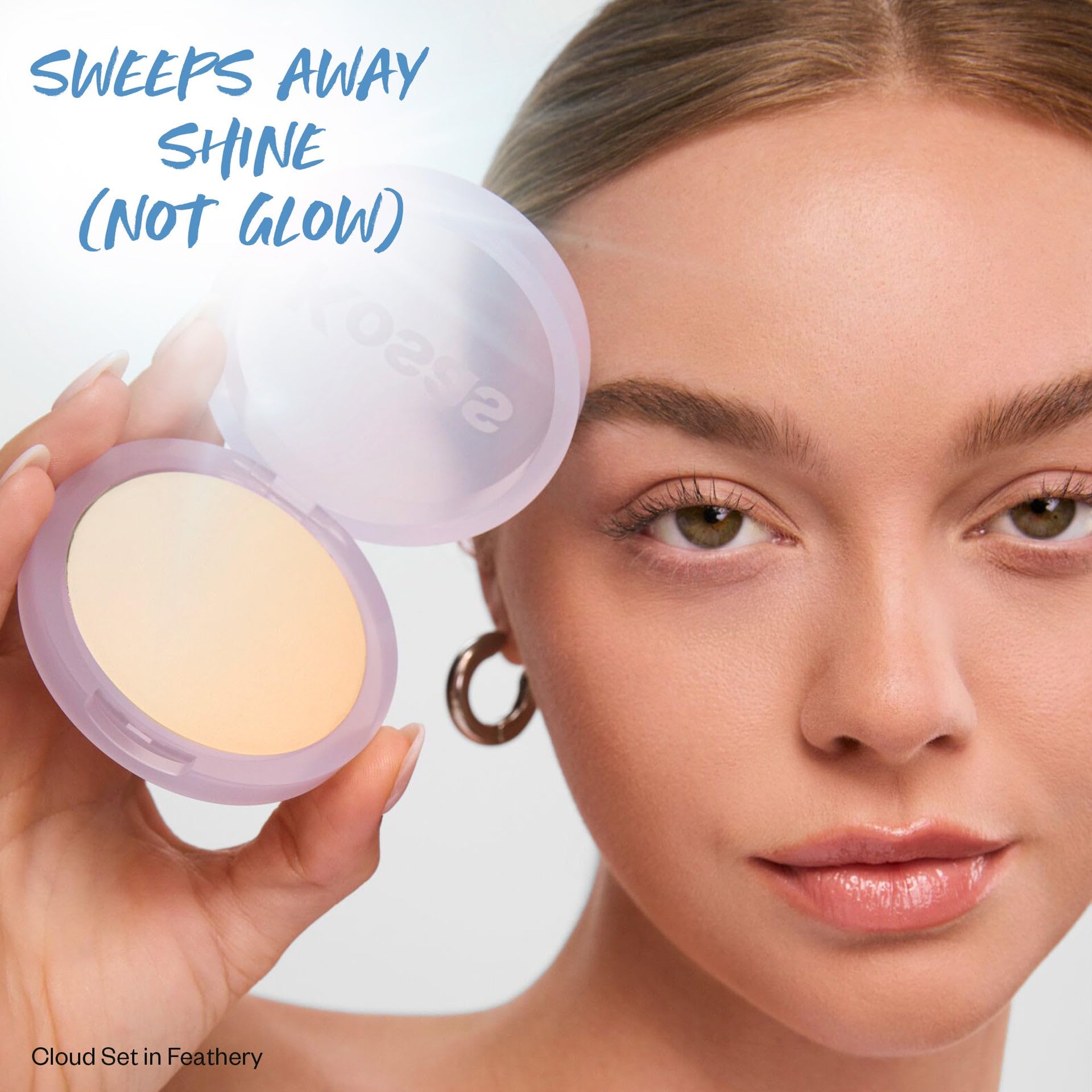 Kosas Cloud Set Baked Setting Powder, Face Powder Makeup for Shine Control, Soft Natural Finish, Clean Beauty Formula, Feathery, Sheer Light Medium Kosas Au supplements