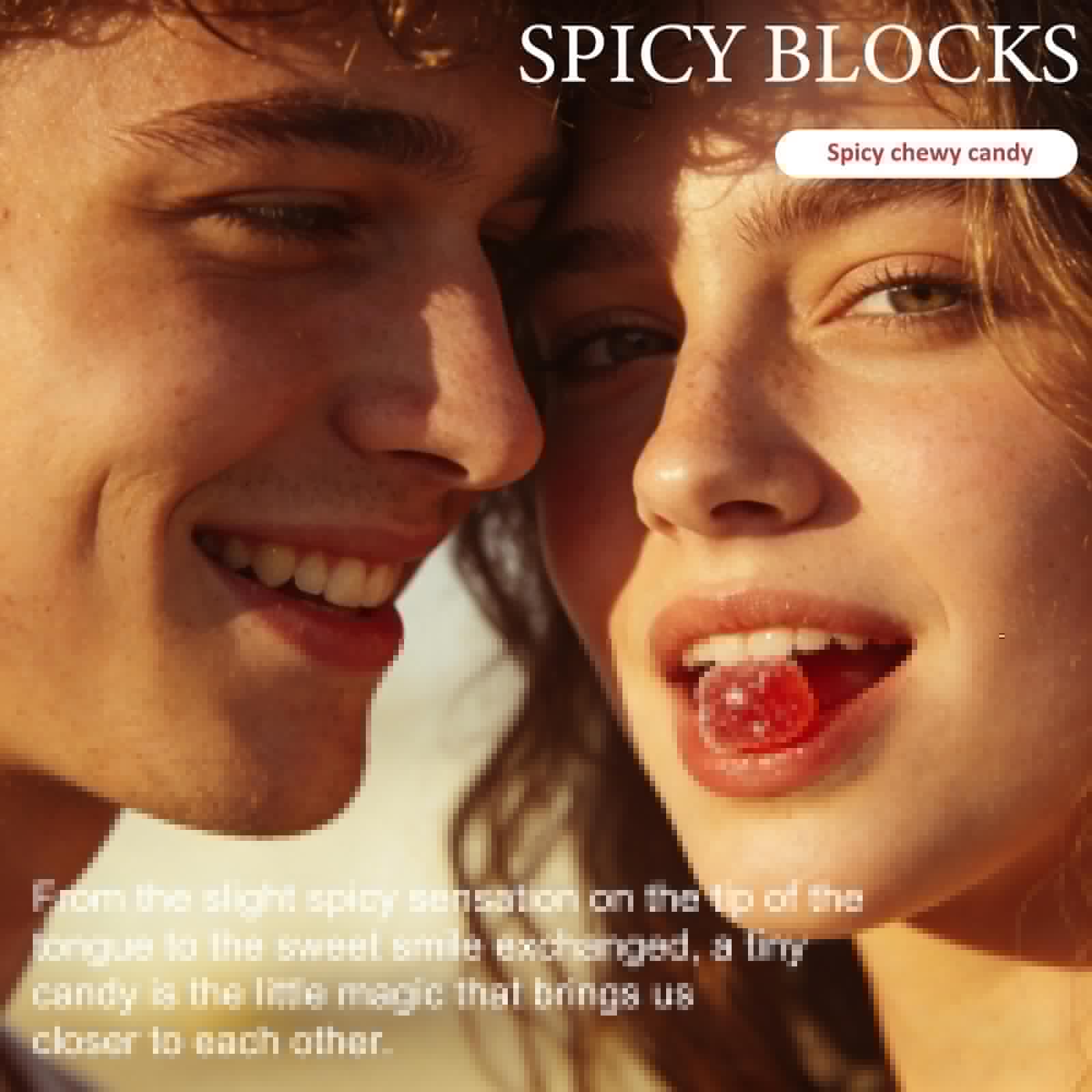 Spicy Blocks for Couples-with Chili Pepper , Maca Root & Epimedium Extract | Supports Emotional Warmth & Daily Comfort | Peach Flavor, Mild Spicy Kick, Vegan-Friendly, No Artificial Additives (1) PBZPBZ Au supplements