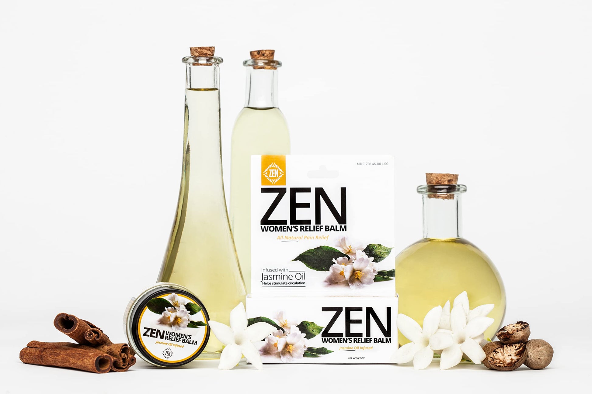ZEN Women’s Relief Balm – Plant-Based Topical Balm Infused with Jasmine Oil – Cooling Botanical Blend – 0.7 oz – #TrustedByLegends ZEN Au supplements