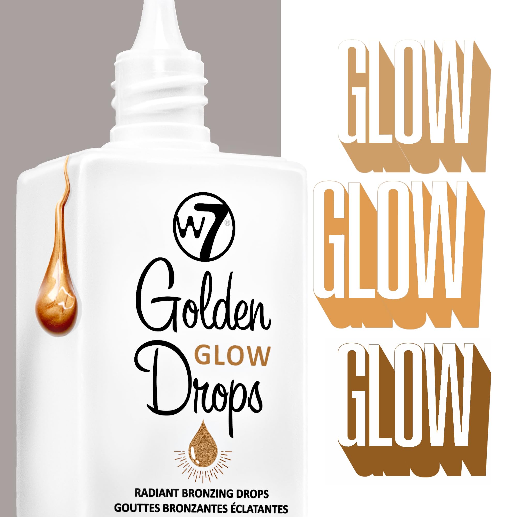 W7 Golden Glow Drops - Liquid Bronzing Drops For Flawless Skin & A Radiant Finish W7 Au supplements