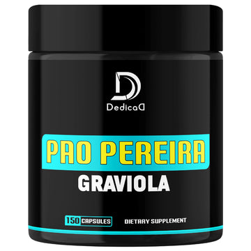 DEDICAD Pao Pereira Bark Extract and Graviola Soursop - 150 Capsules Supply DEDICAD Au supplements