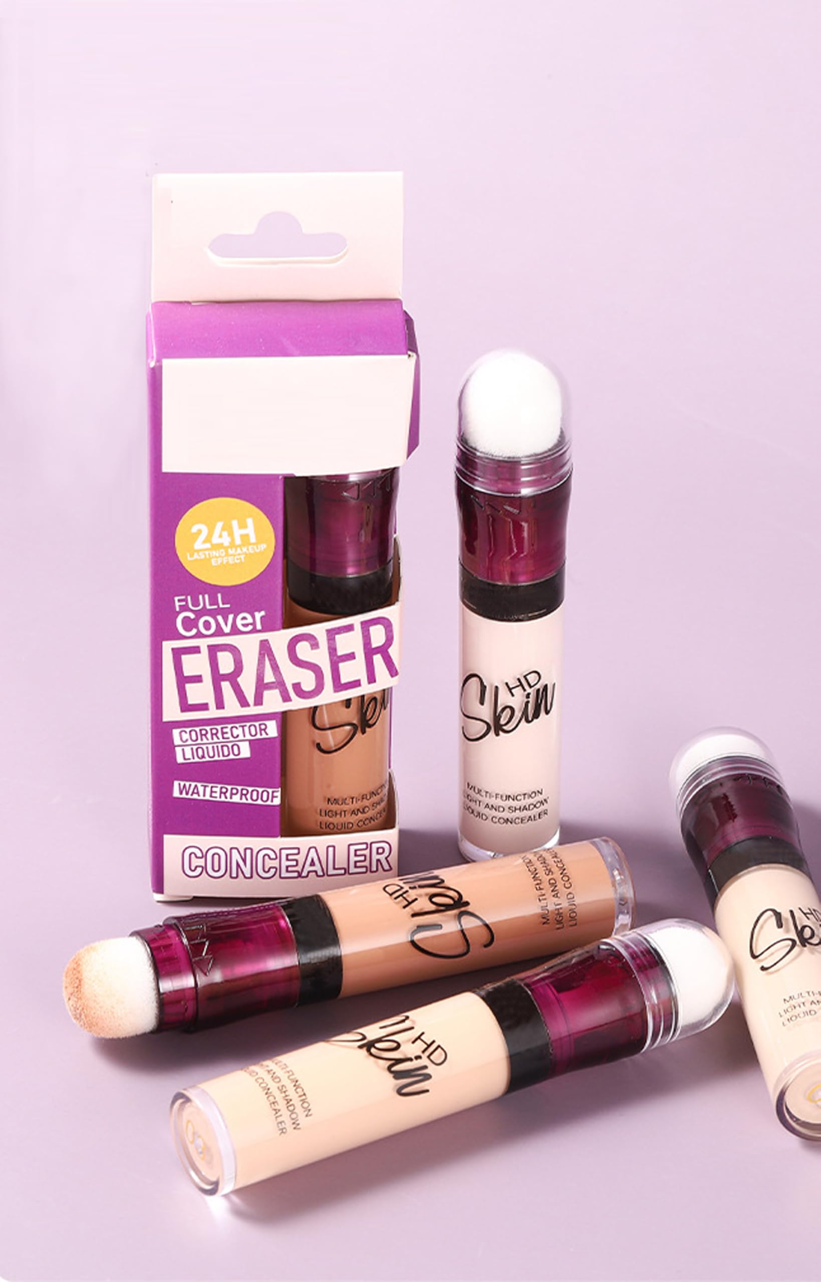 Concealer Stick Foundation Concealer Moisturizing Hydration Brightening Skin Tone Concealer Oil Control Waterproof With Applicator Cushion RHSEDD Au supplements