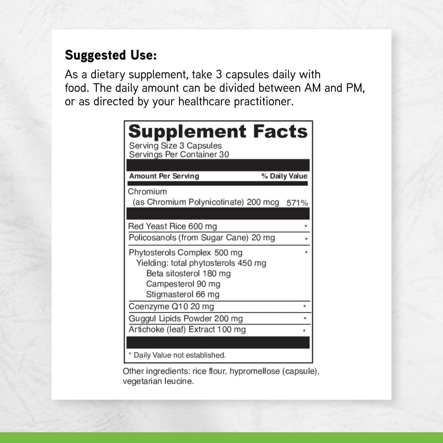 DAVINCI Labs CholestSure Supplement - Supports Cardiovascular Function - Helps Maintain Healthy Cholesterol Levels in a Normal Range - with CoQ10 - Gluten Free - 90 Vegetarian Capsules DAVINCI Au supplements
