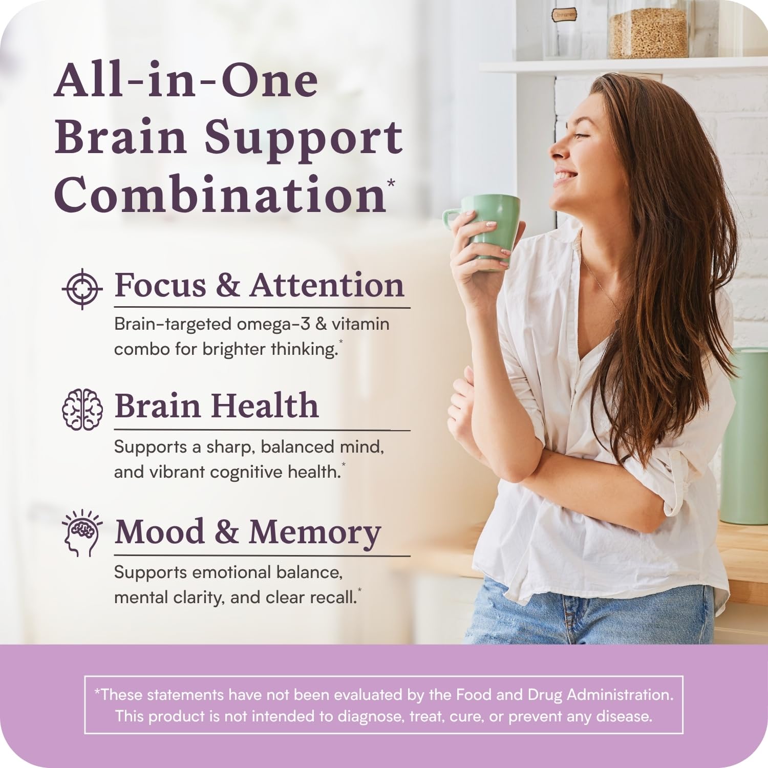 Accentrate110 - Focus Supplement - Methylated Vitamin B Complex with Omega 3 Fatty Acid Supplement - L-Methylfolate, Vitamin B12, P-5-P, Riboflavin, VIT D, – 60 Softgels (1 Month Supply) Accentrate Au supplements