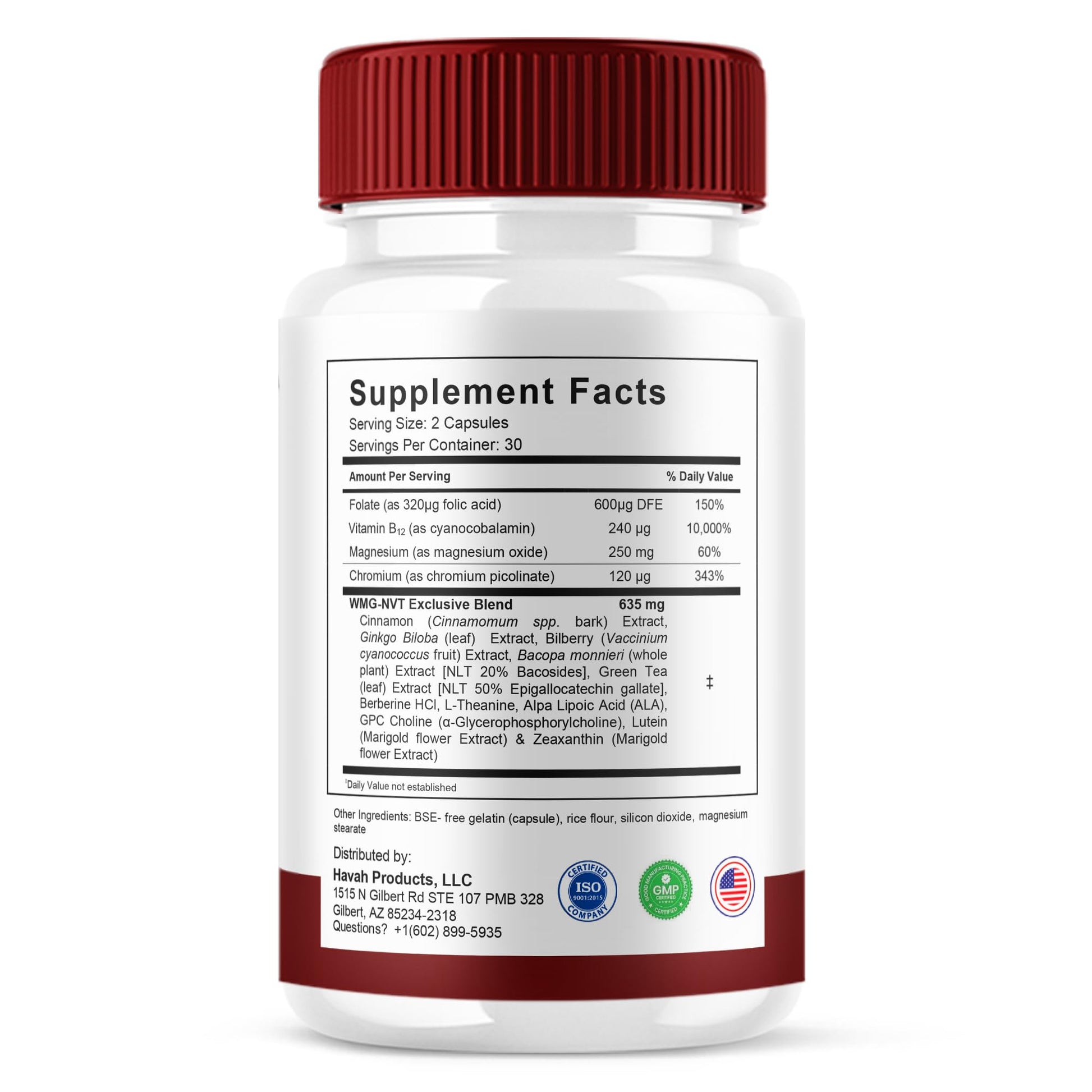 (2 Pack) Glyco Thrive Blood Support GlycoThrive Maximum Strength Capsules, Glyco Thrive Advanced Daily Multivitamin Health and Wellness Supplement, GlycoThrive Health Support Pills (120 Capsules) Havah Au supplements