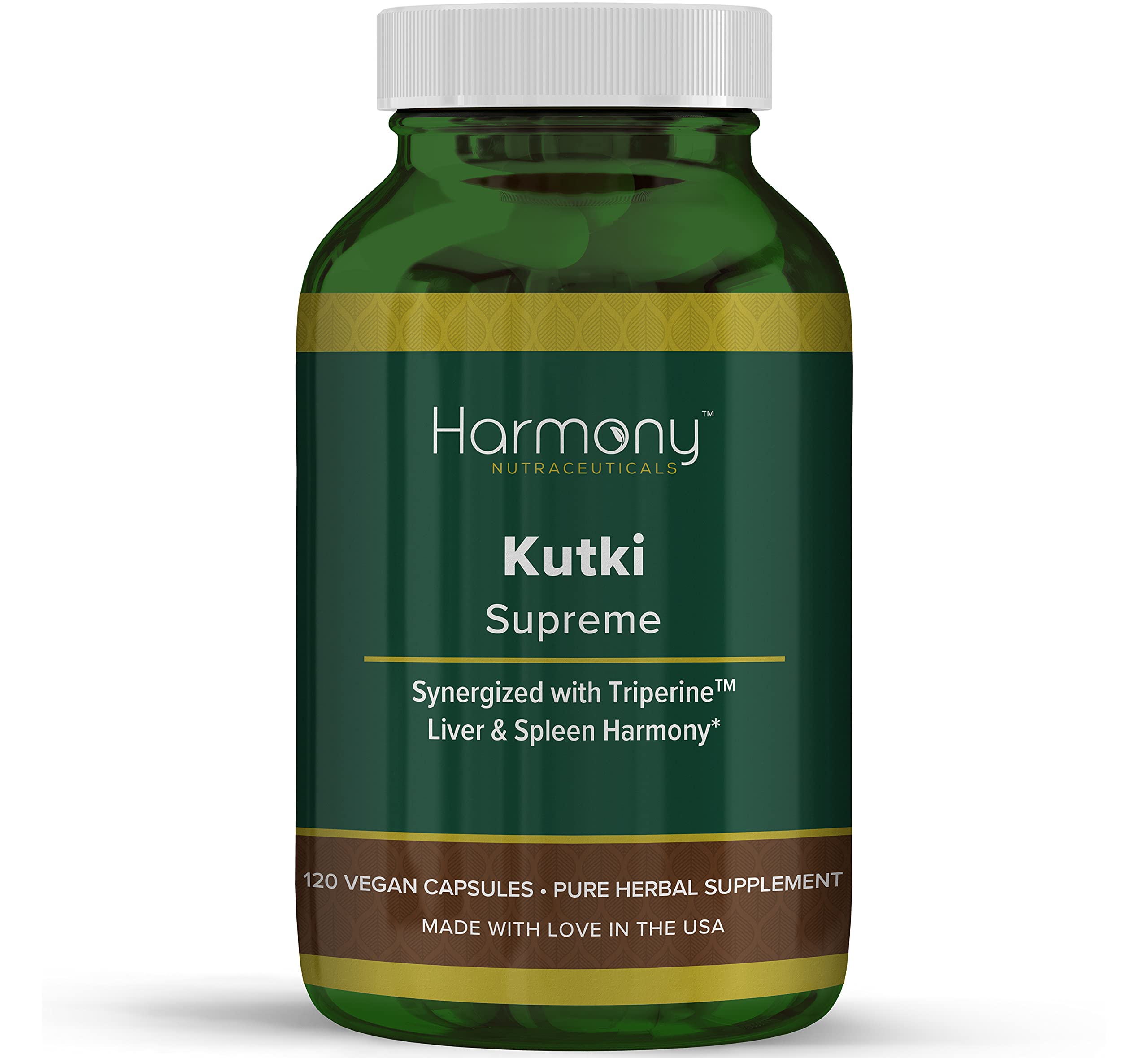 Kutki Supreme - Harmony Nutraceuticals Ayurvedic Medicine for Healthy Skin, Immune and Respiratory Systems - 120 Vegan Organic Capsules Harmony Nutraceuticals Au supplements