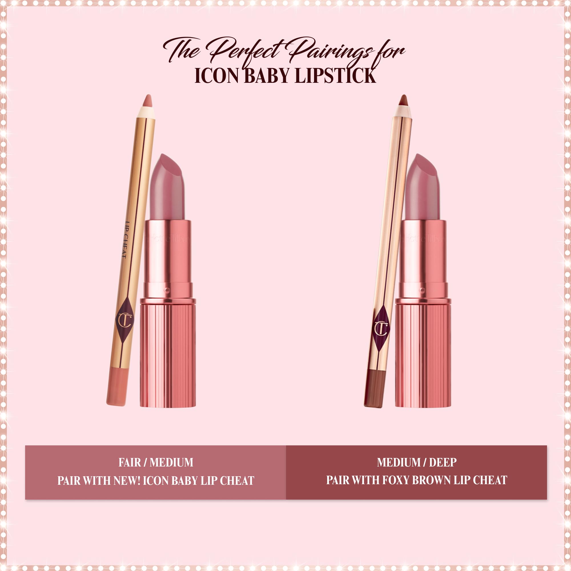 Charlotte Tilbury Lip Cheat Lip Liner Pencil - Gives Lips a Fuller-Looking, Defined Pout - Enriched with Jojoba Oil & Hyaluronic Acid - Waterproof, Smudge-Proof & Transfer-Proof - Foxy Brown Charlotte Tilbury Au supplements