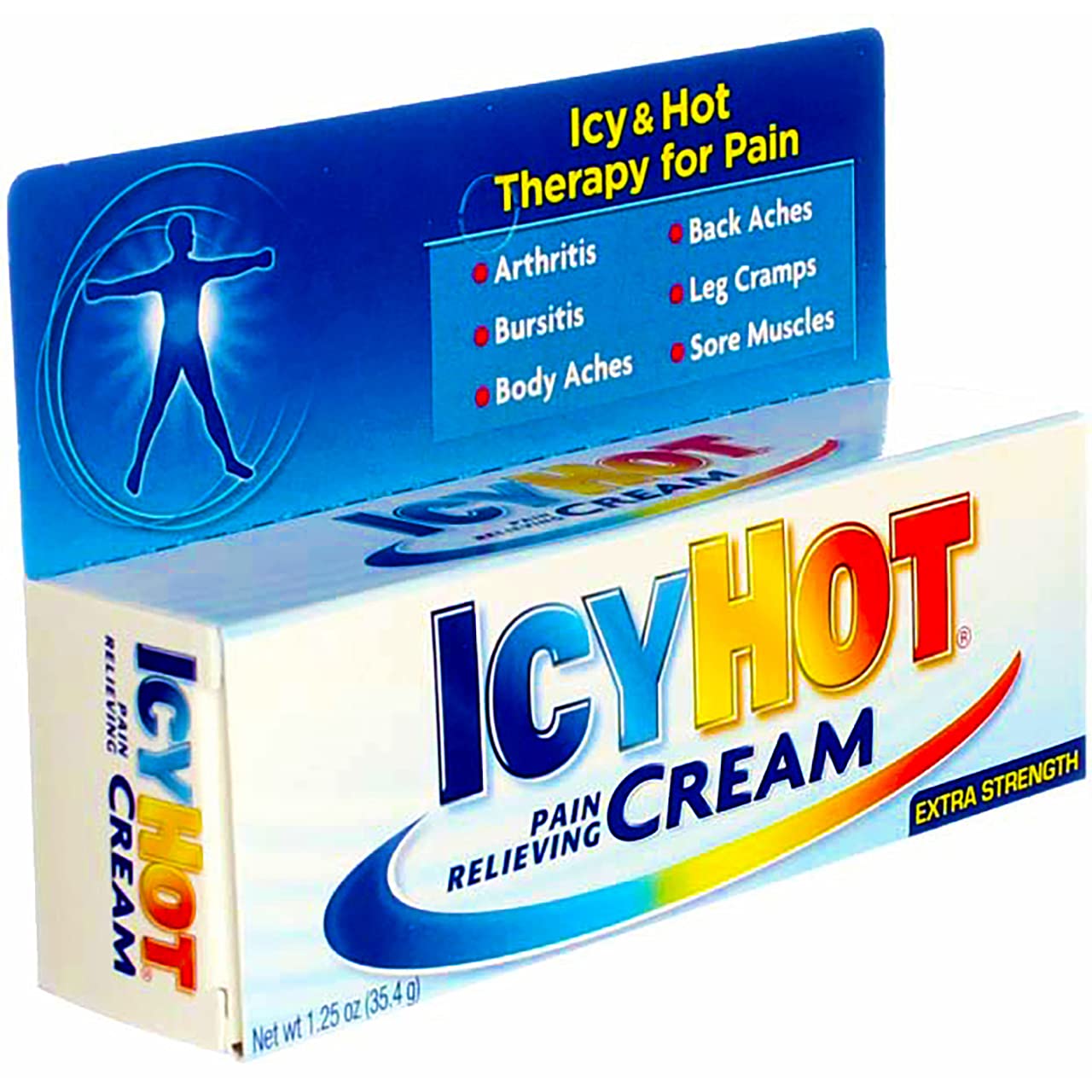 ICY Hot Pain Relieving Cream 1.25 Ounce Extra Strength (37ml) (2 Pack) Icy Hot Au supplements