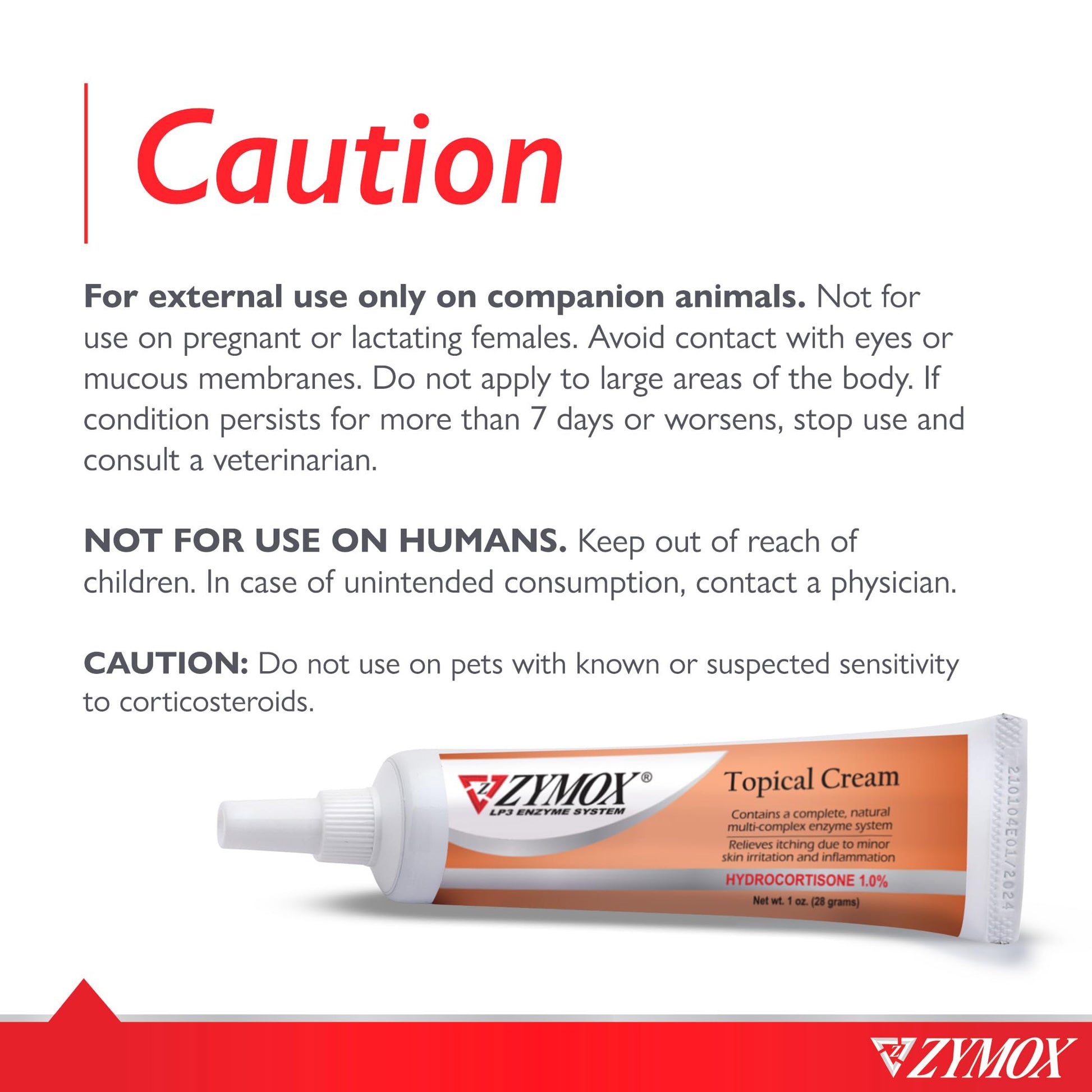 Zymox Veterinarian Strength Topical Cream with 1% Hydrocortisone for Dogs and Cats, 1oz Zymox Au supplements