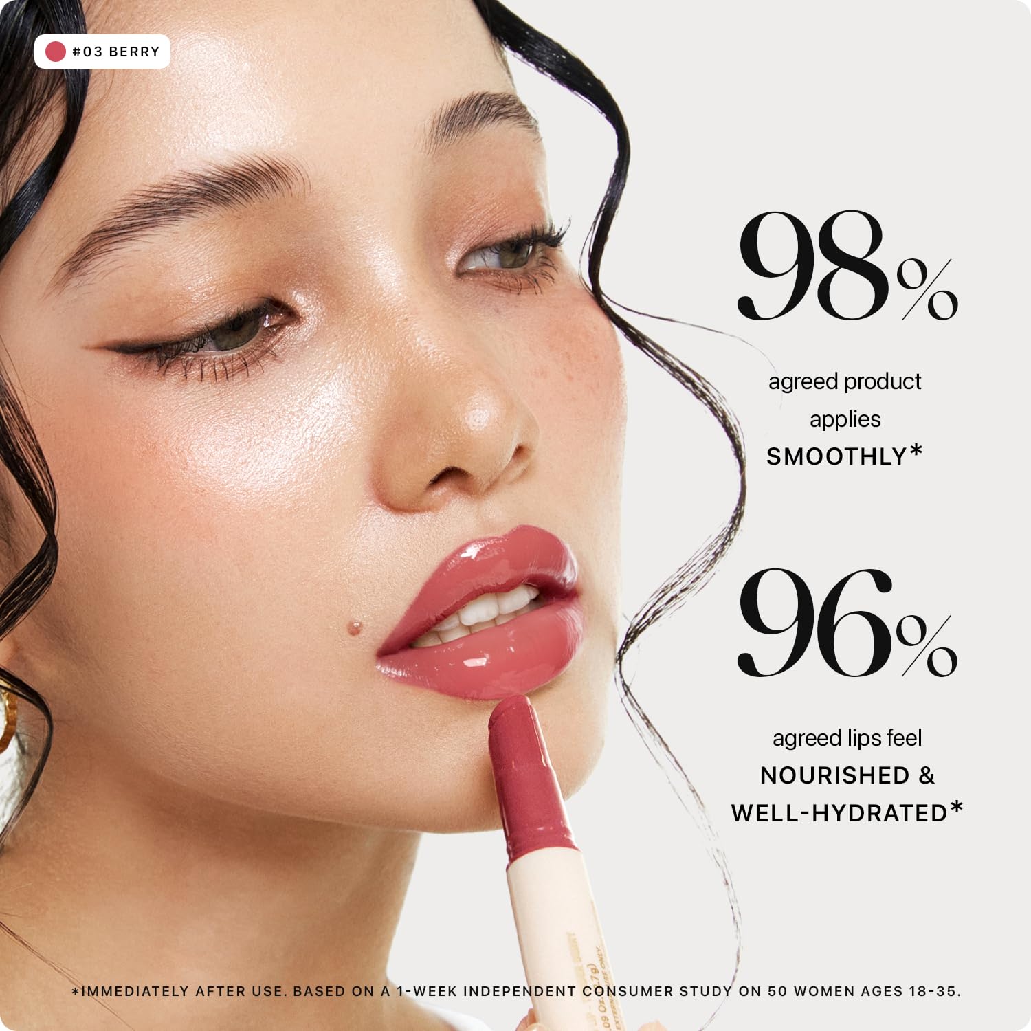 Nature Republic HONEY MELTING LIP (03 BERRY) SOFT LIP STICK, Hydrating Gloss, Moisturizing balms, Sheer tint, Shine & Glowy Finish, korean make up Nature Republic Au supplements