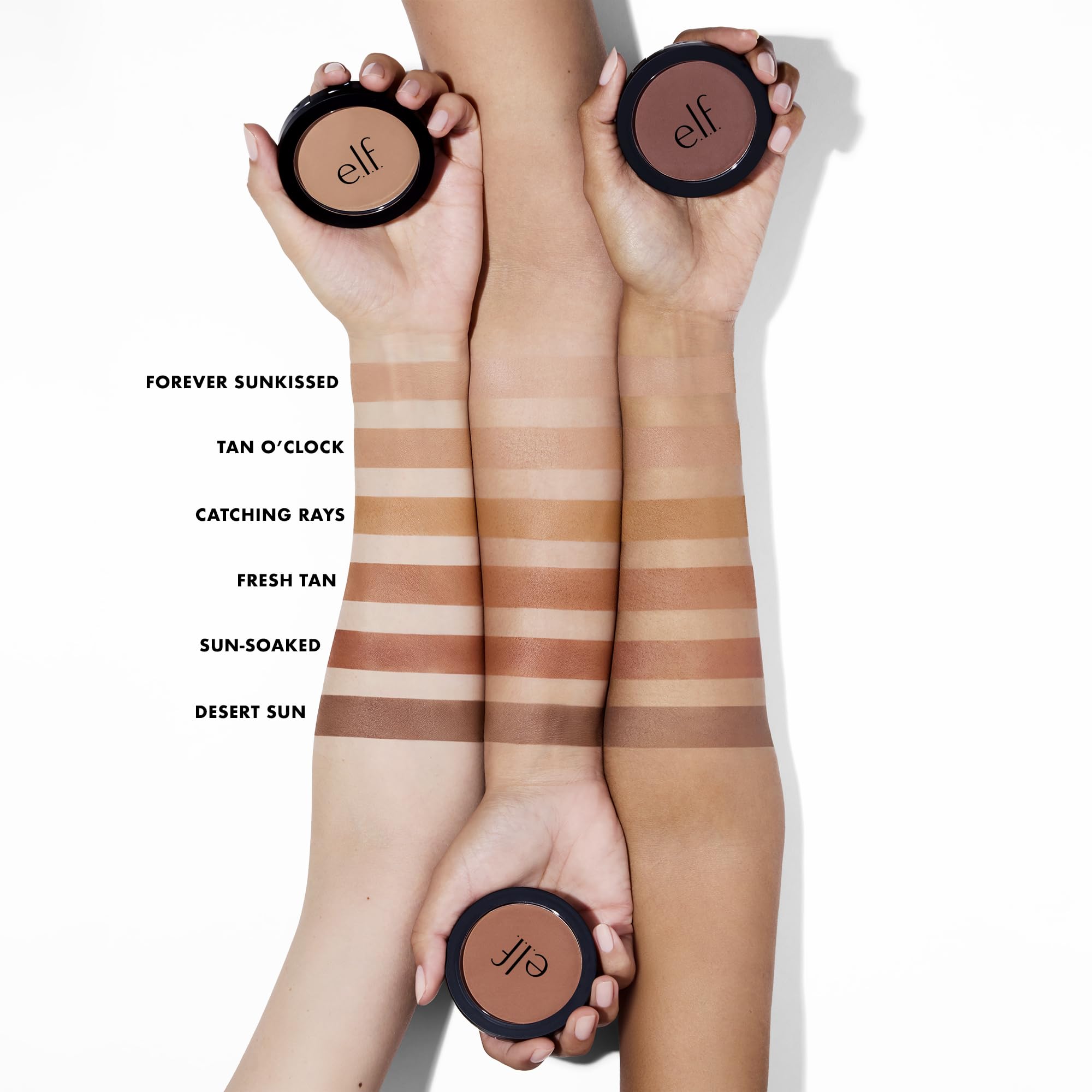 e.l.f. Primer-infused Bronzer, Long-Wear, Matte, Bold, Lightweight, Blends Easily, Contours Cheeks, Forever Sun Kissed, All-Day Wear, 0.35 Oz e.l.f. Au supplements