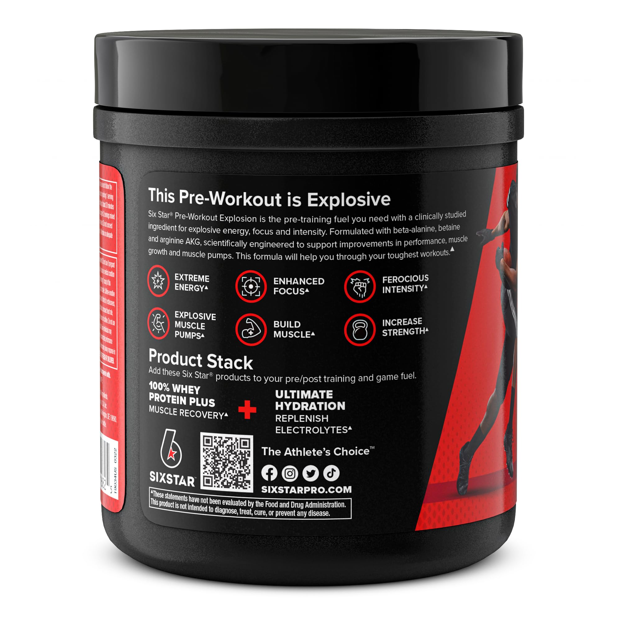 Six Star Pre Workout, PreWorkout Explosion, Pre Workout Powder for Men & Women Six Star Au supplements