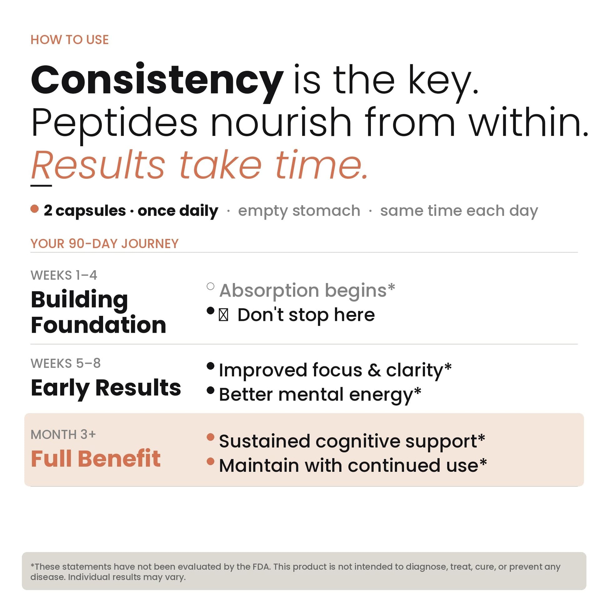 Nootropic Brain Supplement – Grass-Fed Bovine Brain Peptides for Focus, Memory & Mental Clarity – Ancestral Cognitive Support – Argentine Pasture-Raised, Non-GMO – 60 Capsules VILLAR BIOTECH Au supplements
