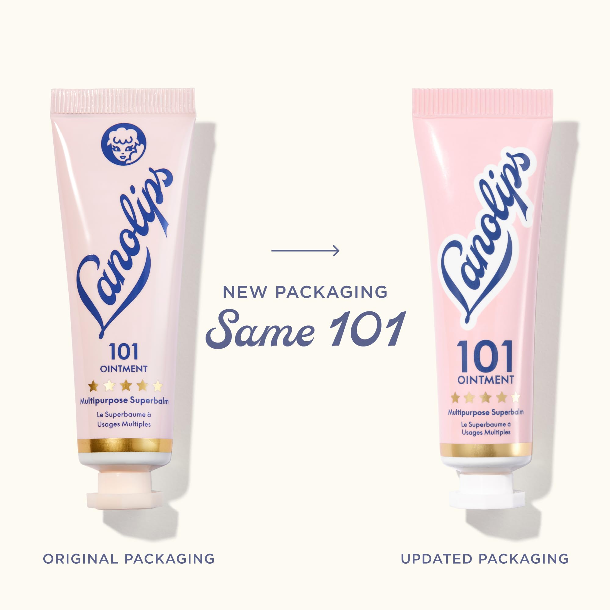 Lanolin 101 Multipurpose Ointment - Lanolin Lip Balm & Healing Ointment for Skin Barrier Repair - Moisturizer for Dry Lips, Cuticles & Elbows - No Petroleum Formula - Original Superbalm (0.52 oz) Lanolips Au supplements