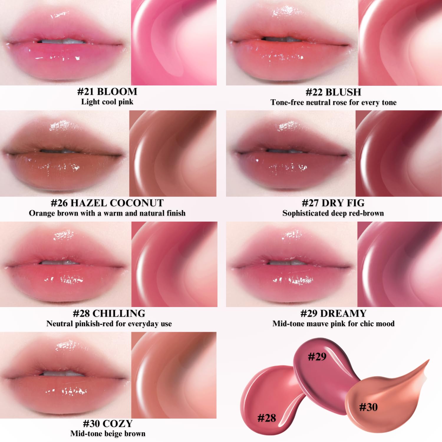 BBIA Glow Tint – Lip Plumping Volumizing Glossy & Glowy Lip Stain Naturally Moisturizing Comfortable Texture Lightweight Long-Lasting Vivid Color Non-Sticky Korean Makeup (30 COZY, Pack of 1) BBI@ BBIA Au supplements