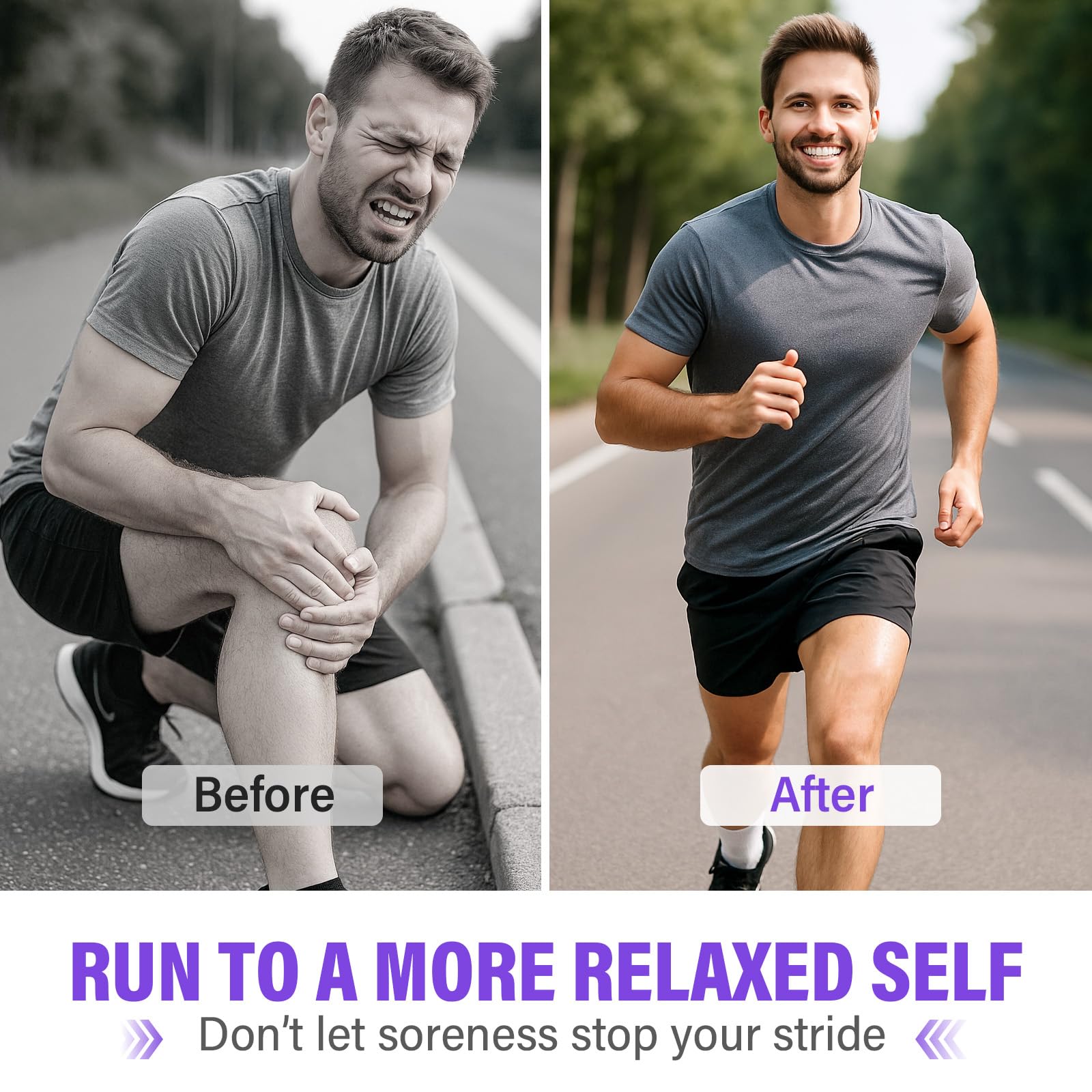 Joint Purple Gel, Fast-Absorbing Soothing Relief Massage Gel with Natural Extracts, Support Muscle, Joint, Shoulder, Knee, Back, Lumbar & Muscle Stiffness WKCWKC Au supplements