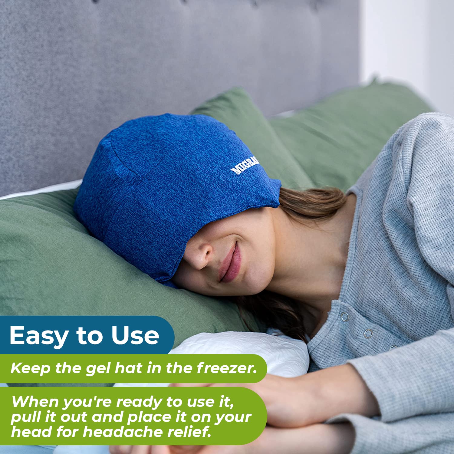 Basic Vigor Migrastil Extra Strength Migraine Stick & MigraFreeze Hat Bundle Basic Vigor Au supplements