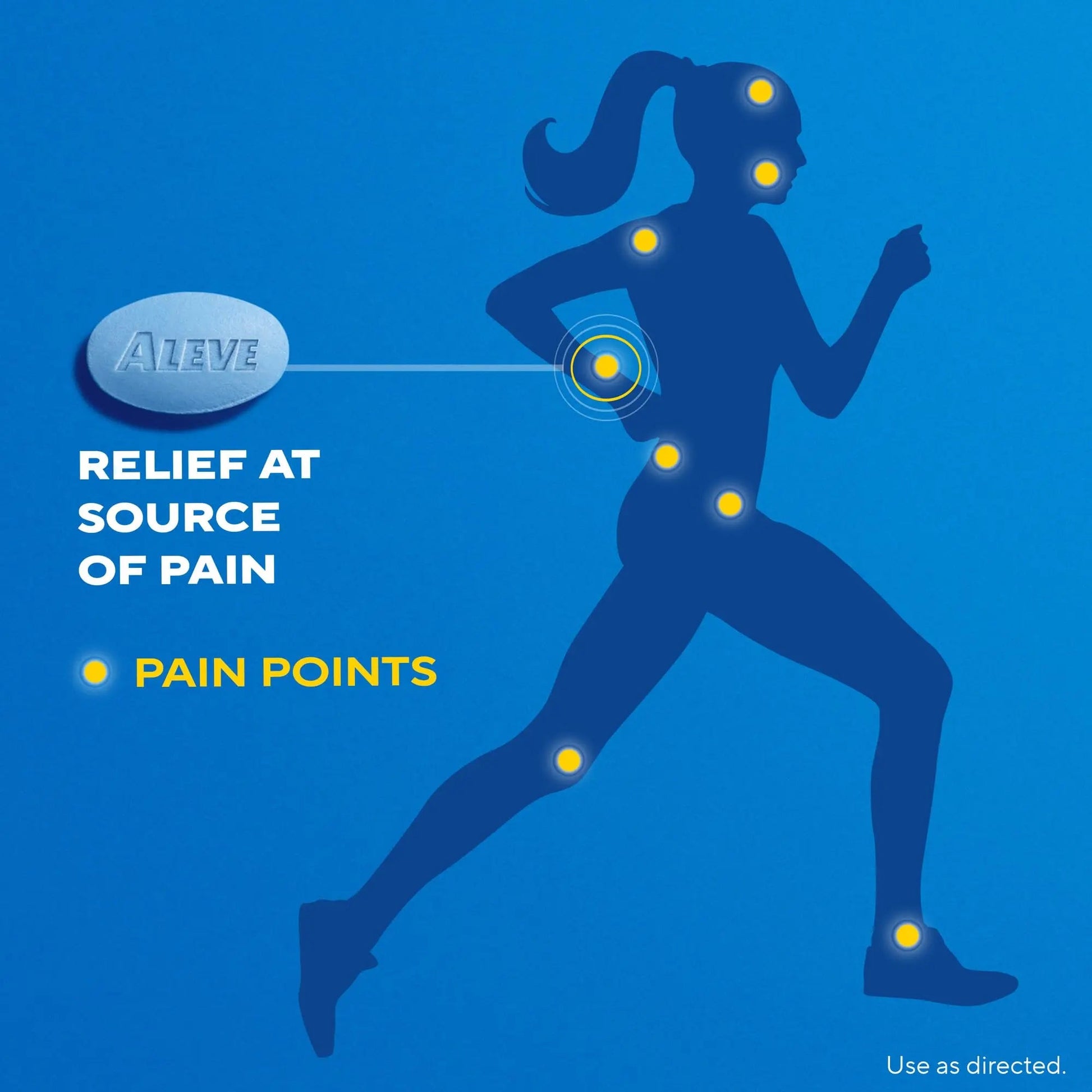 Aleve Pain Relief Naproxen Sodium Caplets ‐ 24 Count Aleve Au supplements