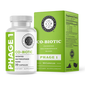 Intestinal Fortitude Phage 1 - Ultimate Gut Health Supplement, Total Restore Intestinal Defense, Patented Bacteriophage Blend for Gut Support, Digestive & Immune System Health, Destroy Bad Bacteria Intestinal Fortitude Au supplements
