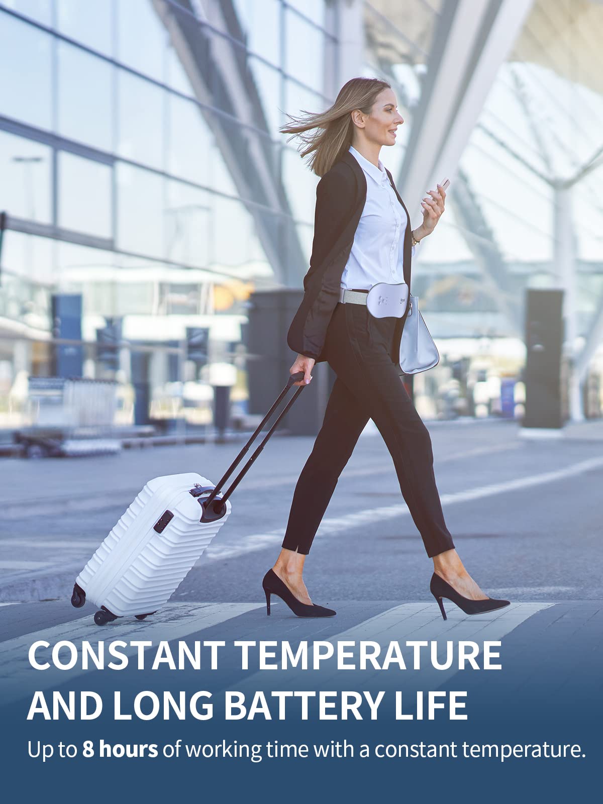 Slimpal Period Heating Pad for Cramps, FSA HSA Eligible Approved, Portable Heat Pad