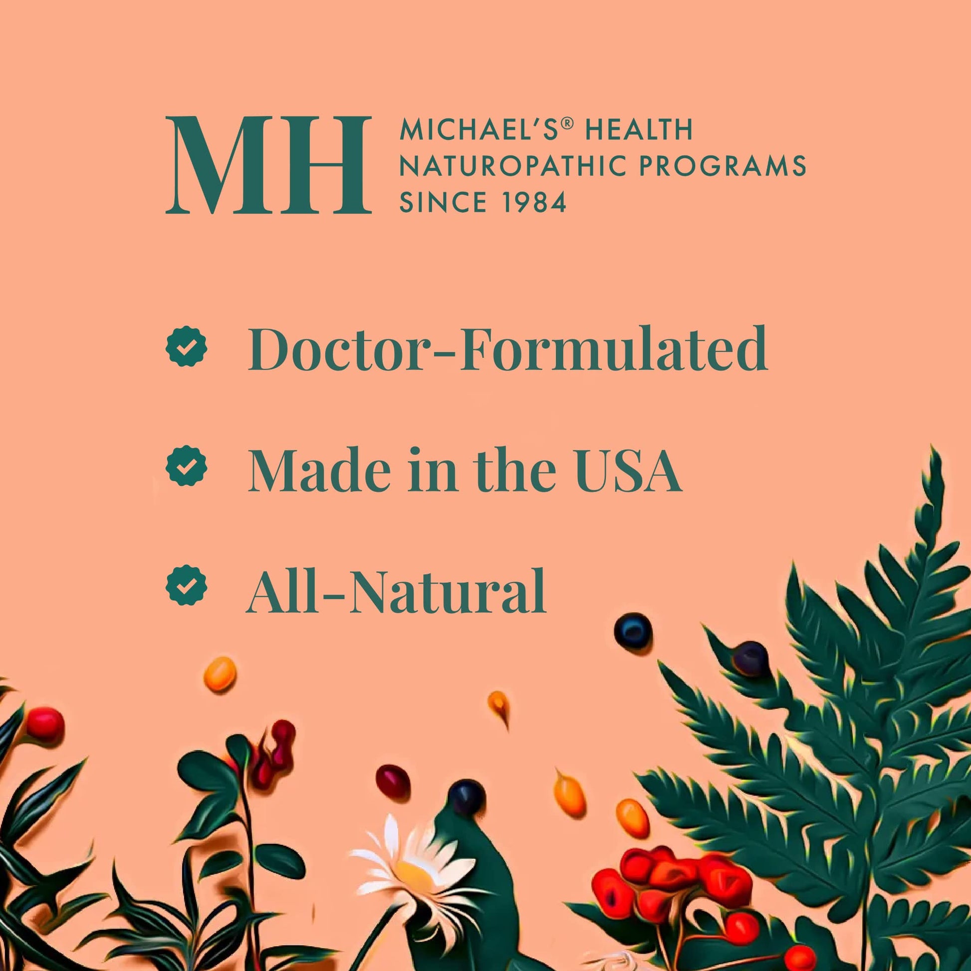Michael's Health Naturopathic Programs Pre-Teen Boys Daily Multivitamin - 60 Vegetarian Tablets - With Male Herbal Blend - Kosher - 60 Servings MICHAEL'S Au supplements
