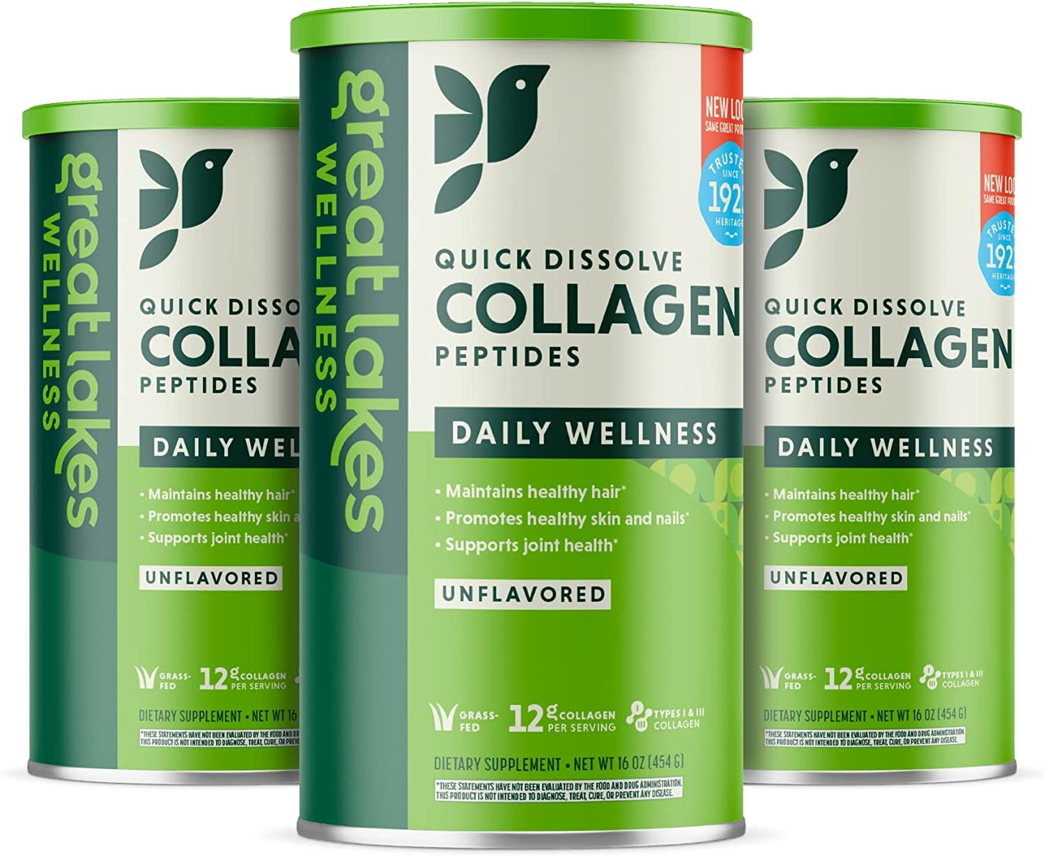 Great Lakes Gelatin Collagen Hydrolysate 454g (UK/EU Compliant can) (3) Great Lakes Gelatin Au supplements