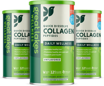 Great Lakes Gelatin Collagen Hydrolysate 454g (UK/EU Compliant can) (3) Great Lakes Gelatin Au supplements