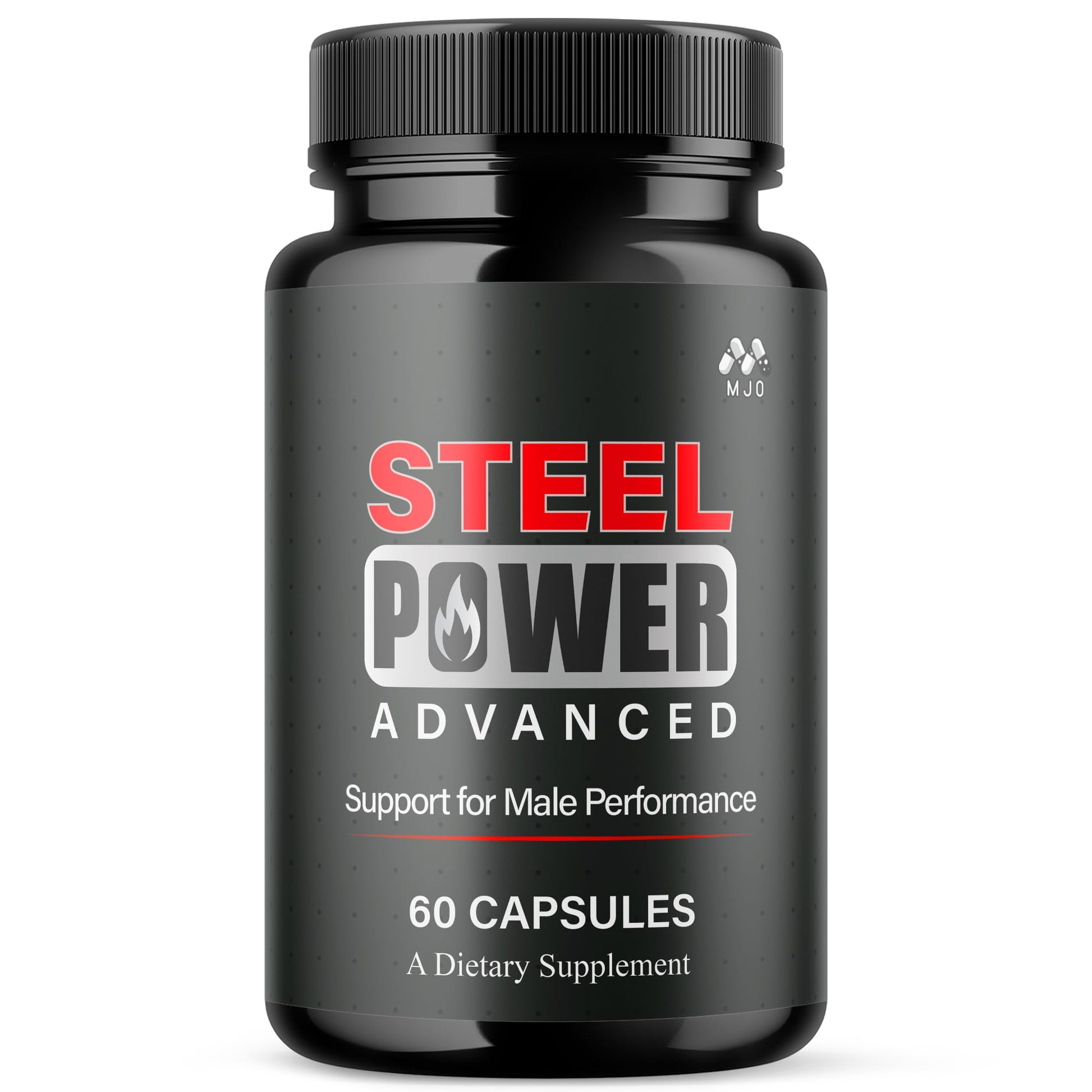 Steel Power Capsules, Official Steel Power for Men with All Natural Ingredients, Advanced SteelPower Men's Health and Wellness Vitamin Formula Pills with Maximum Strength Multivitamins (60 Capsules) MJO Au supplements