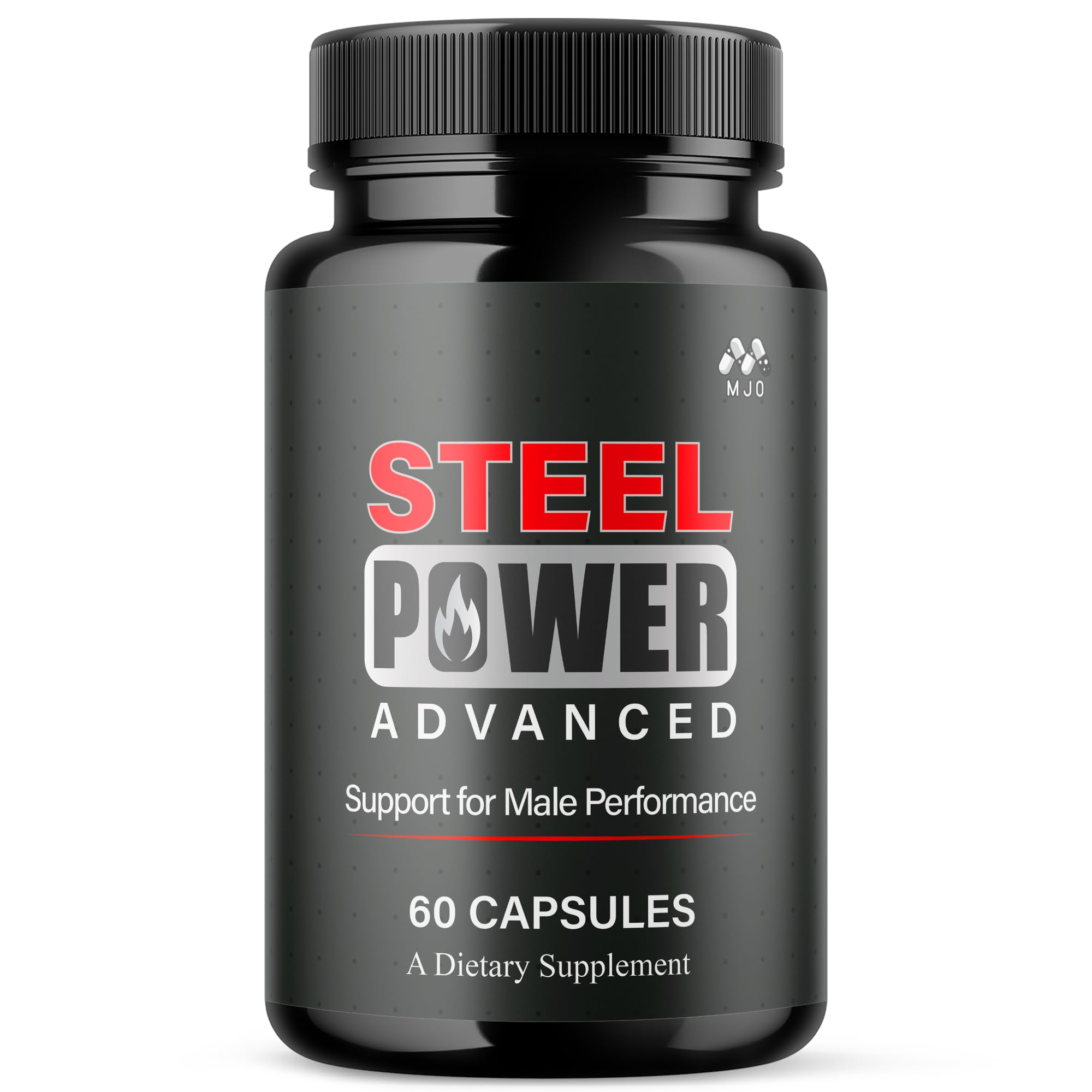 Steel Power Capsules, Official Steel Power for Men with All Natural Ingredients, Advanced SteelPower Men's Health and Wellness Vitamin Formula Pills with Maximum Strength Multivitamins (60 Capsules) MJO Au supplements
