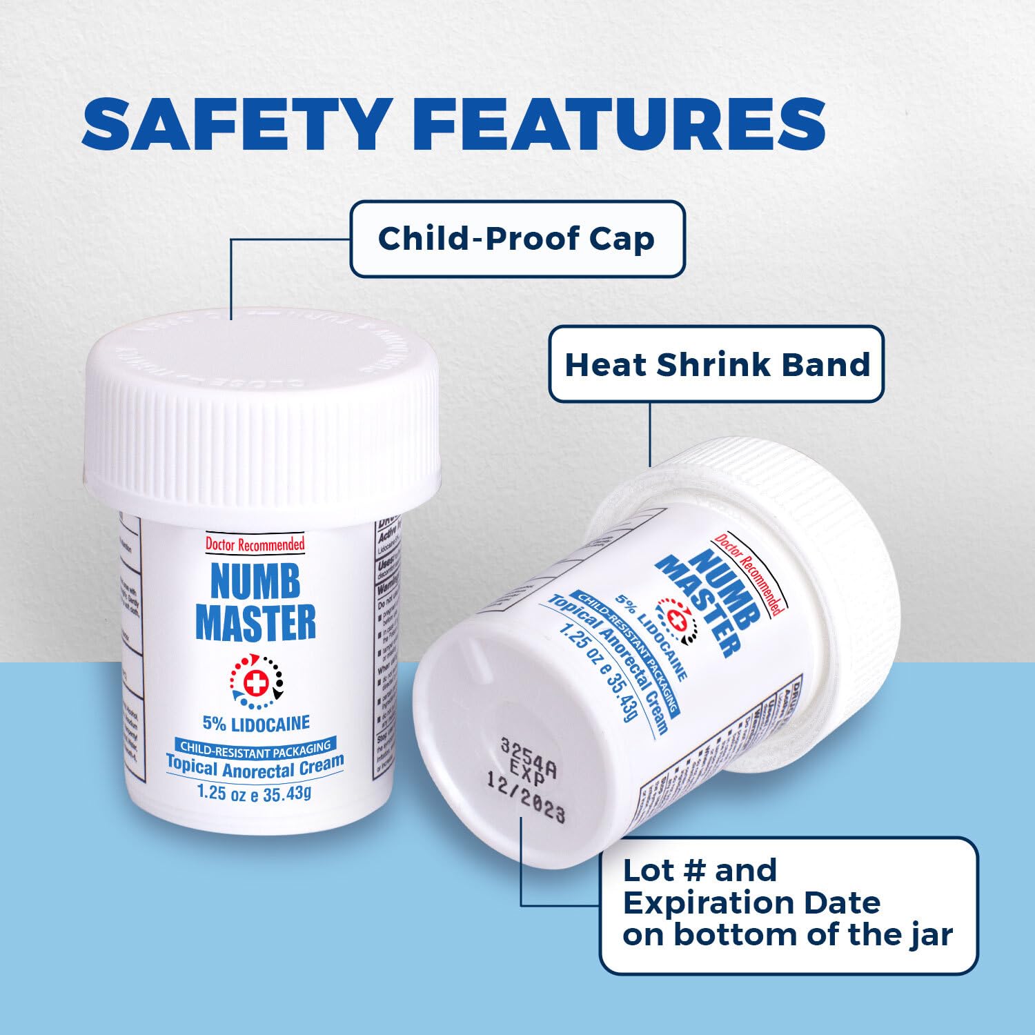 Clinical Resolution Numb Master 5% Lidocaine Cream Fast-Acting OTC anesthetic for Pain, Itch, Burns & Hemorrhoids with Vitamin E & Aloe for Soothing Relief Maximum Strength 4.2 Ounce Clinical Resolution Au supplements