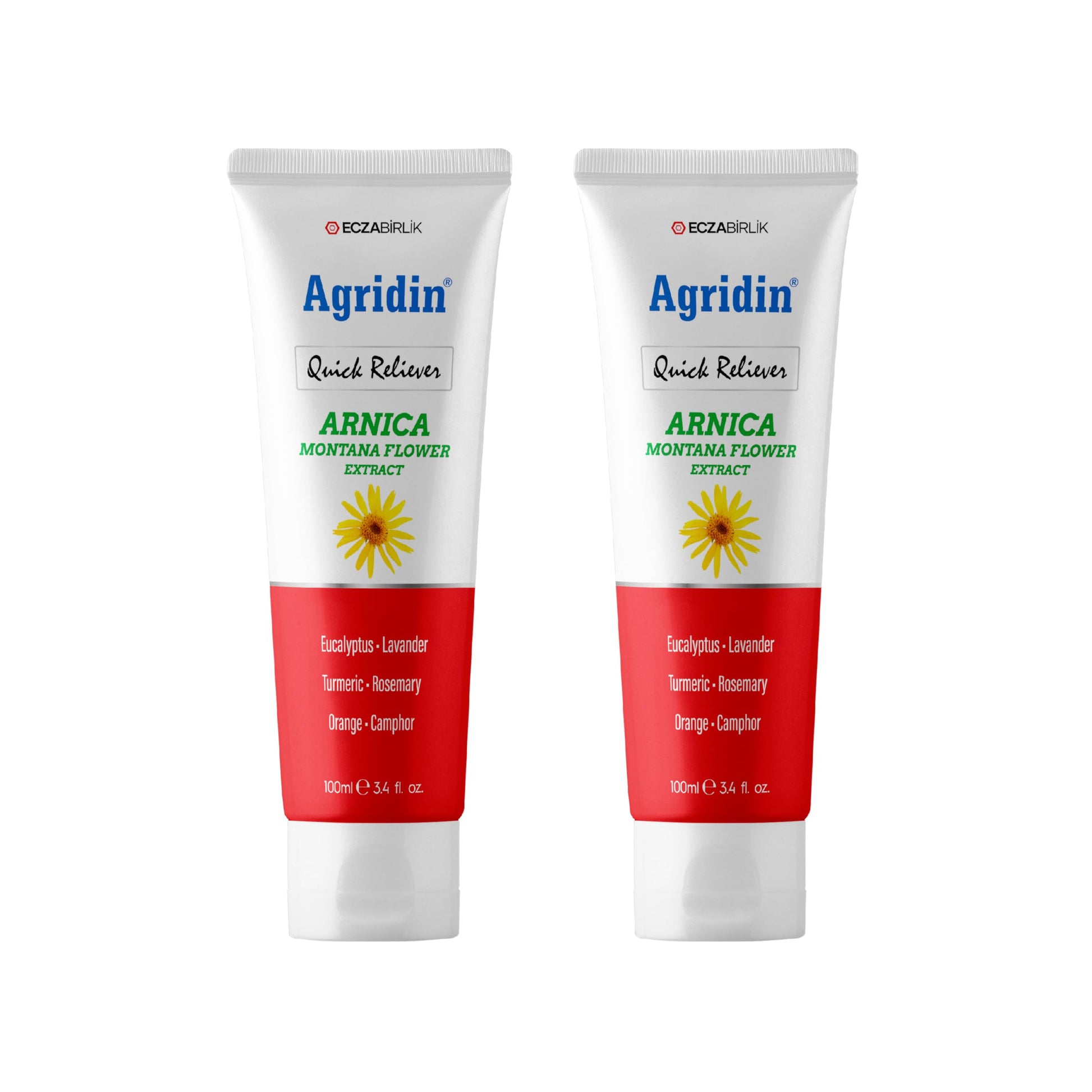Agridin Arnica Pain Relief Cream for Joint & Muscle – Extra Strength Fast-Acting Formula – Targets Back, Knee, Neck, Hand, Foot Aches – Natural Massage Cream for Inflammation & Bruises Agridin Au supplements