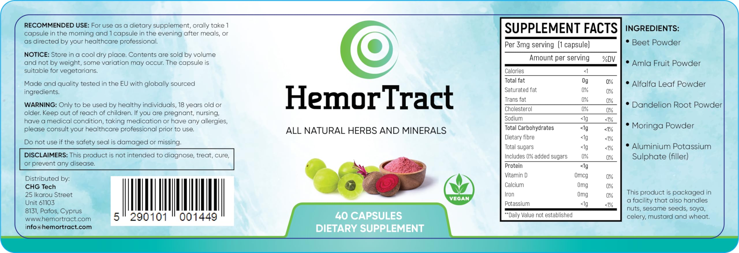HemorTract – Fast and effective Hemorrhoid relief. Packed with the BIG 5 for a multifaceted attack against Hemorrhoids HemorTract Au supplements