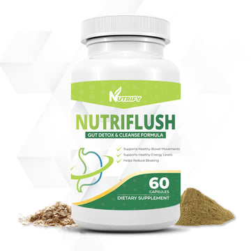 NutriFlush - Powerful Colon Support & Gut Cleanse Formula, High Absorption, GMO Free, Made in USA Generic Au supplements