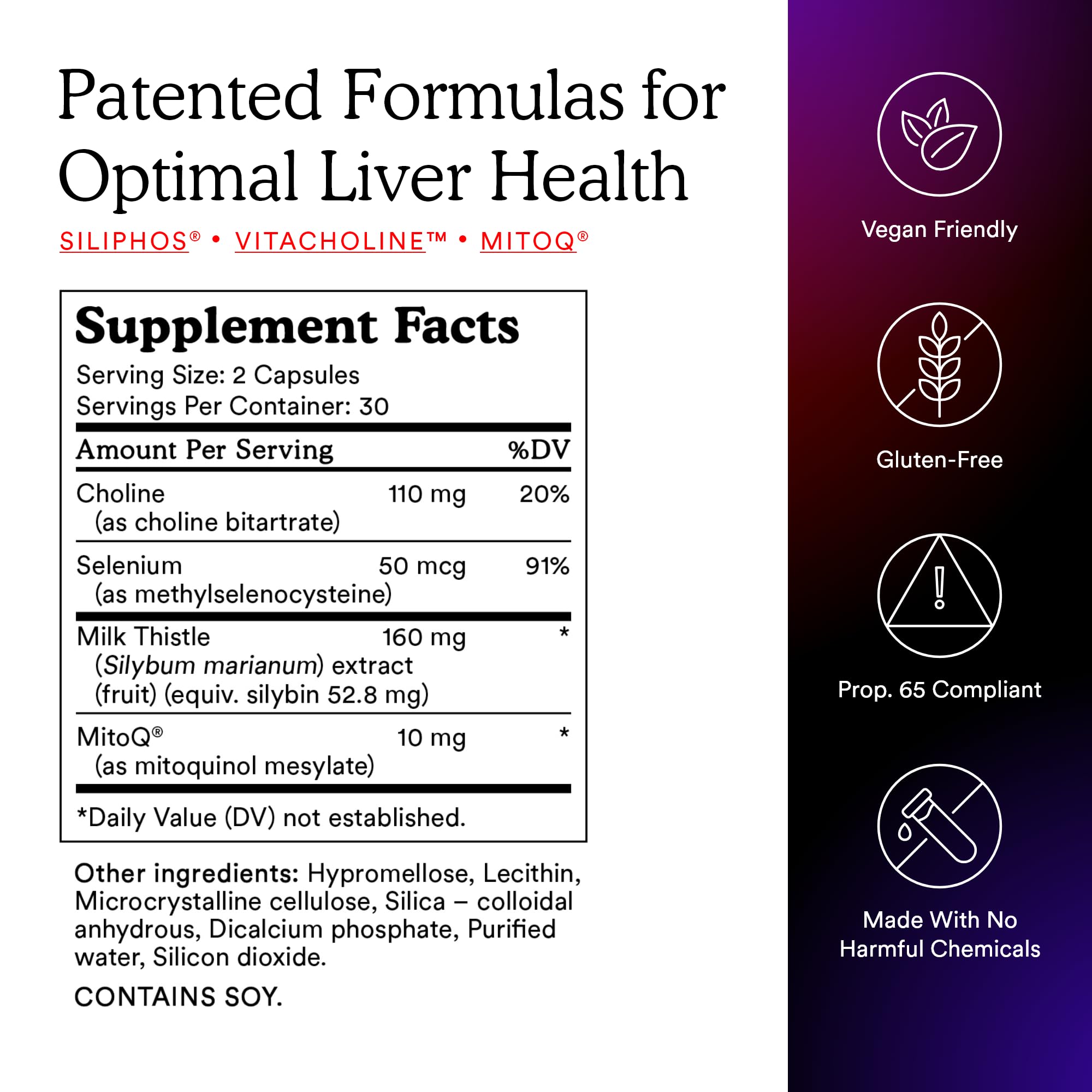 MitoQ +Liver – Advanced Liver Supplement with Highly Bioavailable Milk Thistle, Choline, Selenium Mitoquinol – Supports Metabolism, Body’s Natural Detoxification & Liver Health – 60 Capsules MitoQ Au supplements