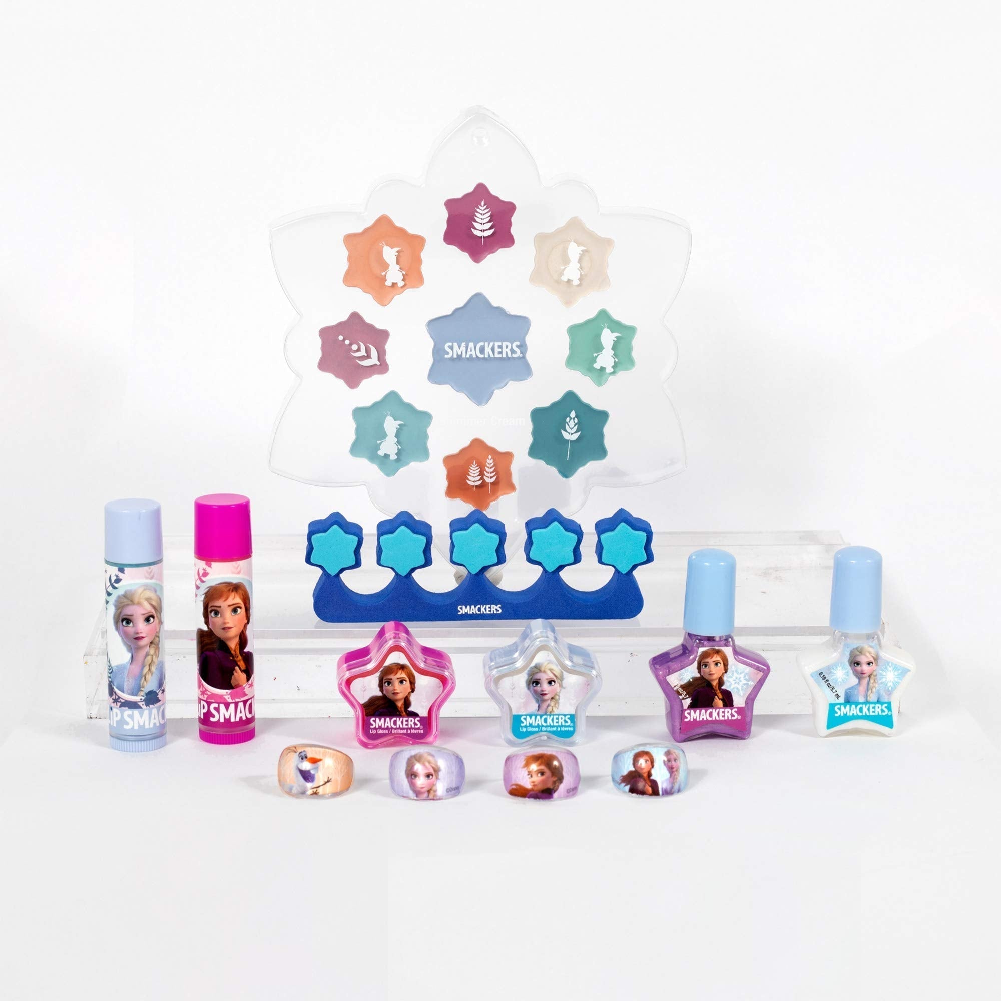Lip Smacker Disney Frozen II Color Makeup Set For Girls, Shimmer Cream, Lip Gloss, Lip Balm, Nail Polish Lip Smacker Au supplements