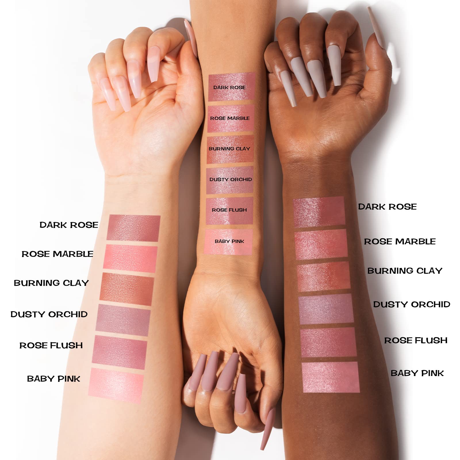 FOCALLURE Cream Blush Makeup,Buildable Blush Stick for Cheeks,Matte and Dewy Finish,Long Wearing,Easy Application,Lightweight Multi Stick,ROSE FLUSH FOCALLURE Au supplements