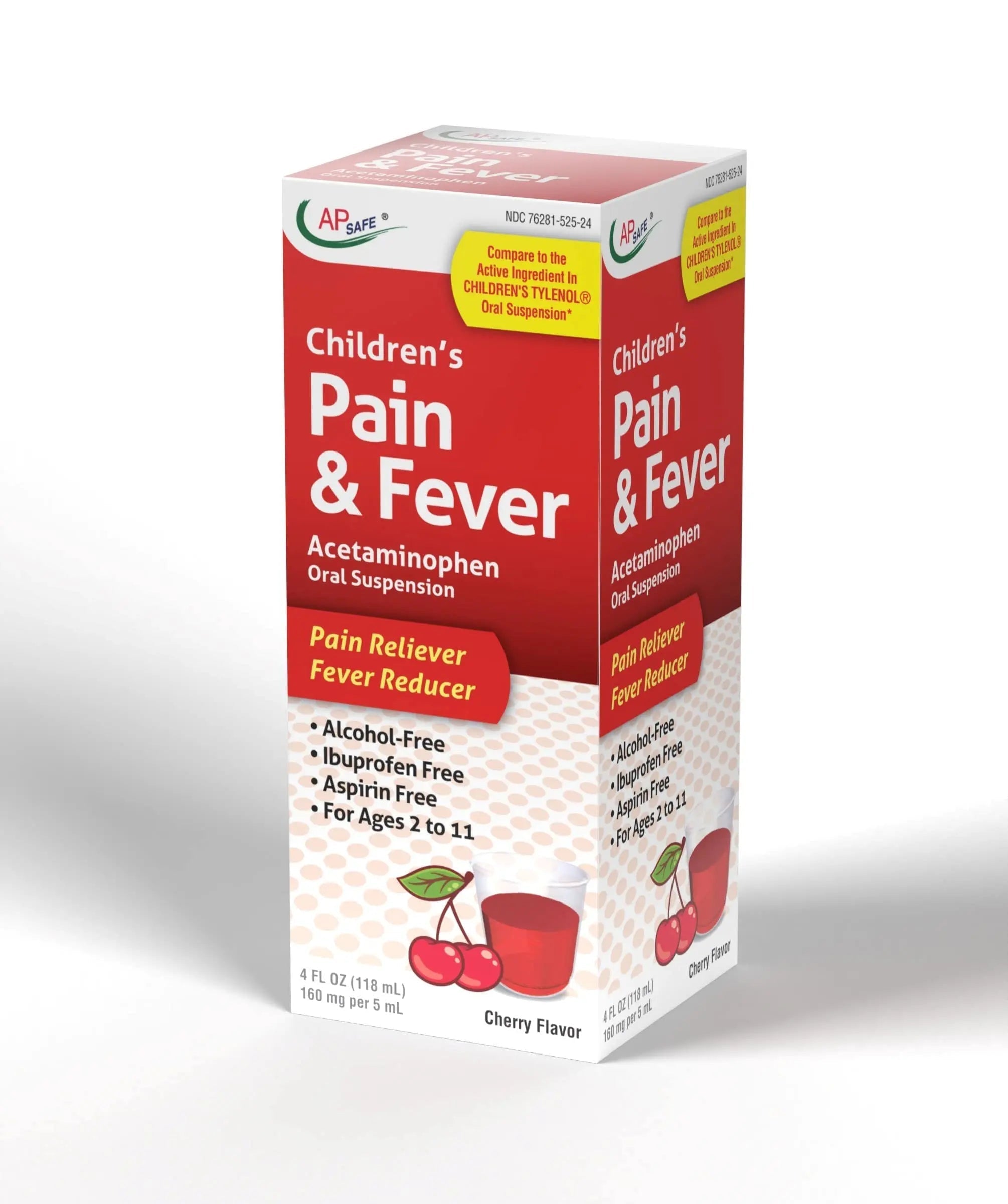 Children's Pain & Fever Acetaminophen Oral Suspension Generic Au supplements