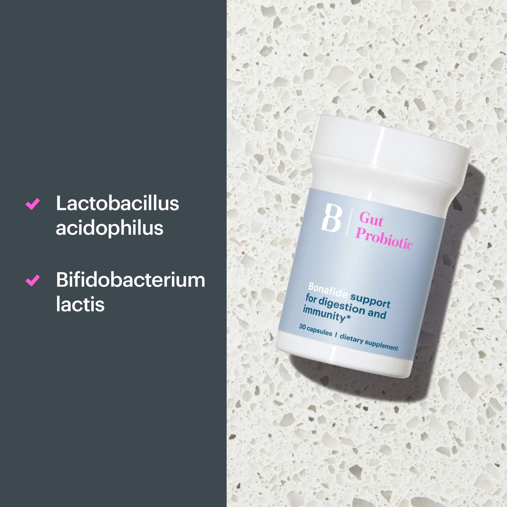 Bonafide Essentials Gut Probiotic for Digestive Health and Immunity – Women’s Daily Supplement – 30 Capsules (1-Month Supply) Bonafide Au supplements