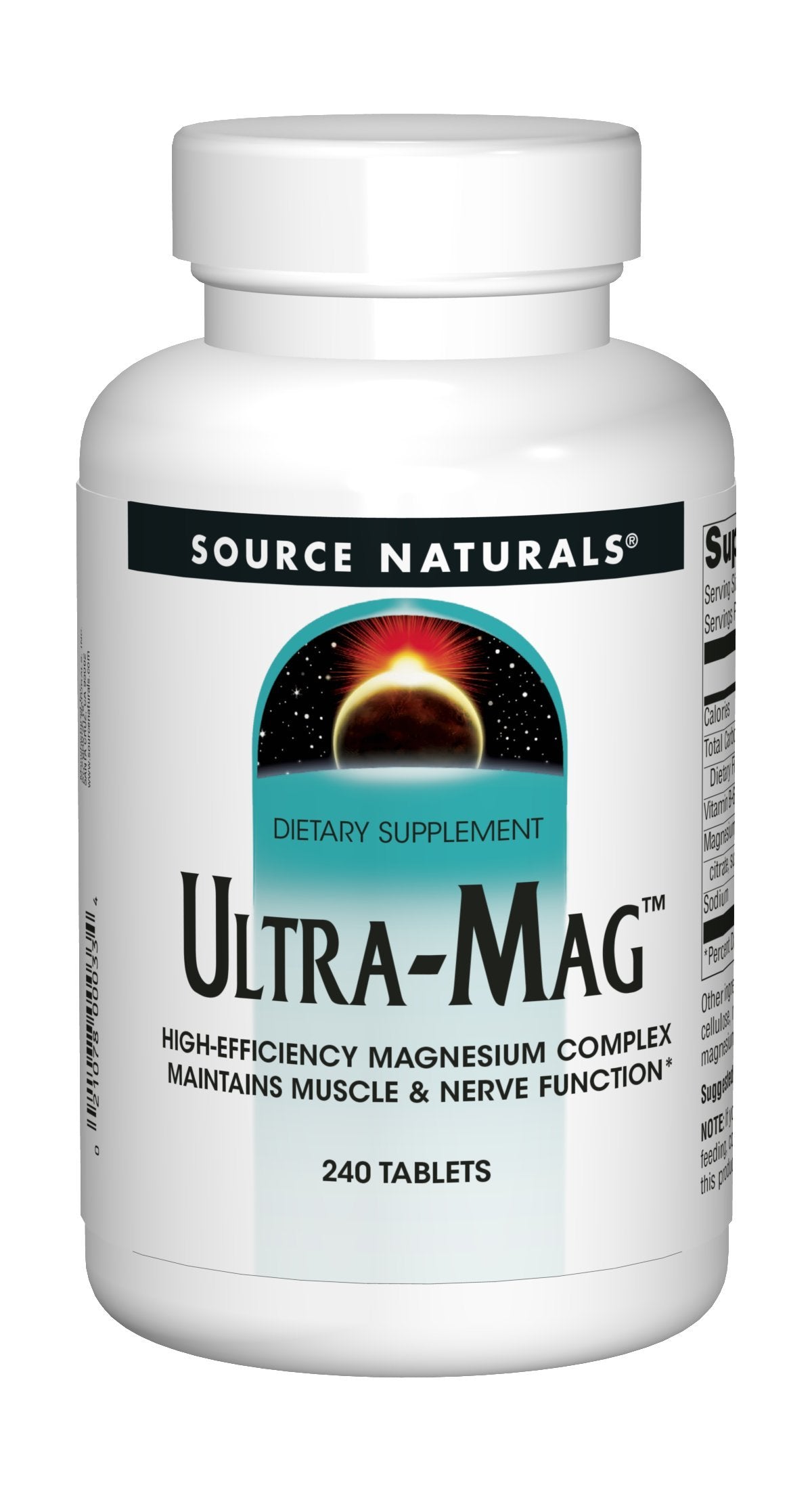 Source Naturals Ultra-Mag High-Efficiency Magnesium Complex - Maintains Muscle Source Naturals Au supplements